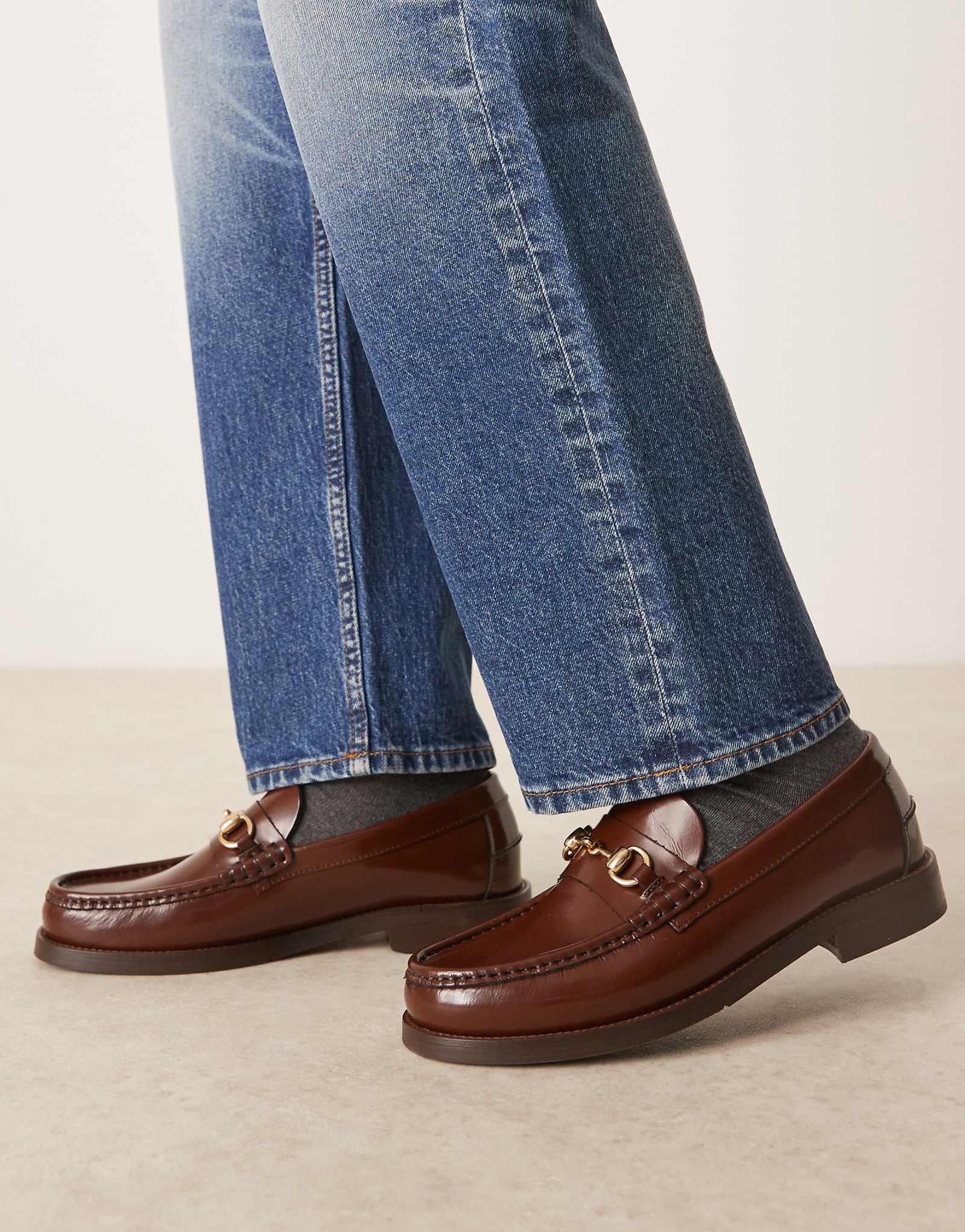 Коричневые мокасины Walk London Dalston trim 41190₽