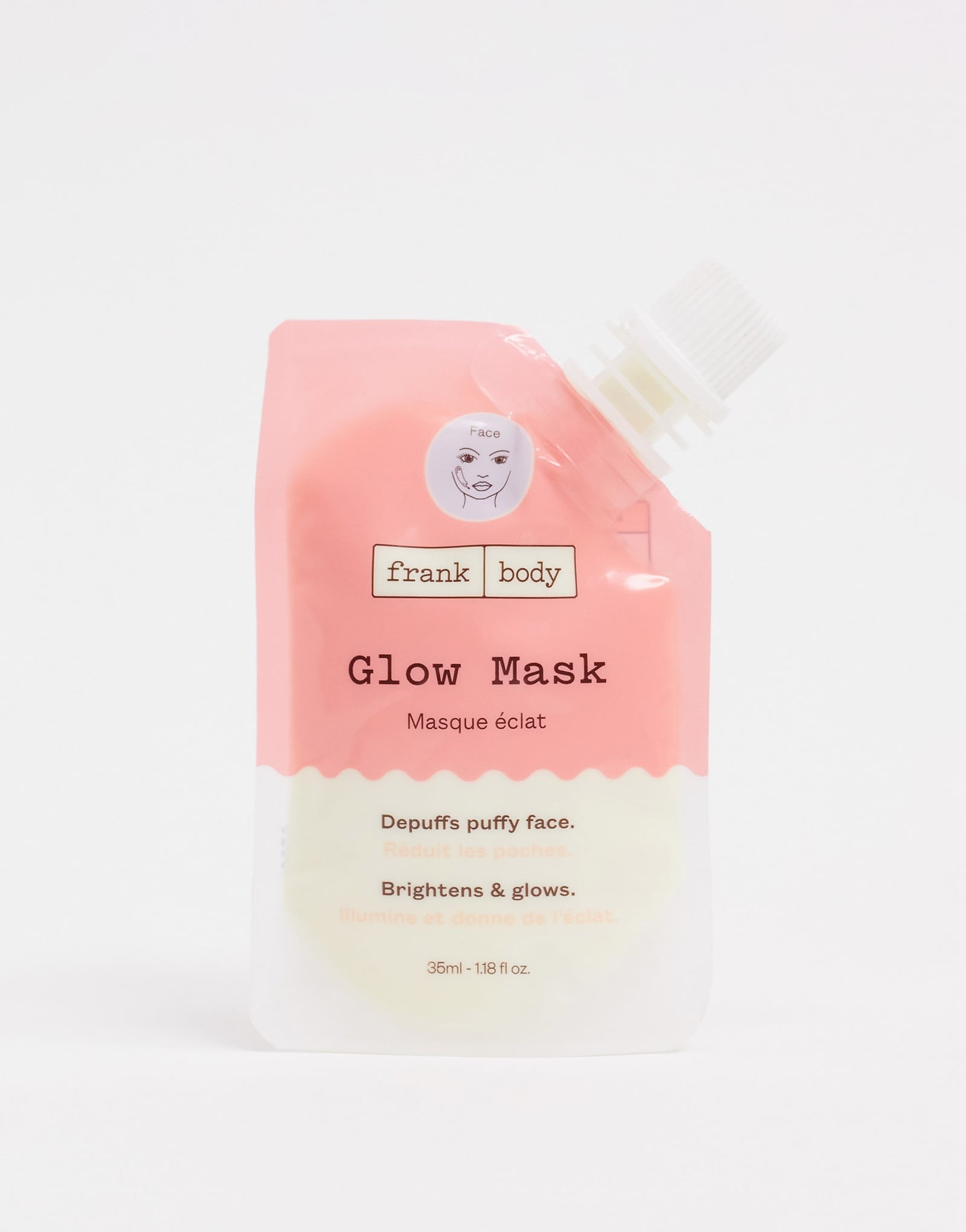 Маска Frank Body Glow Mask в пакетике 35 мл