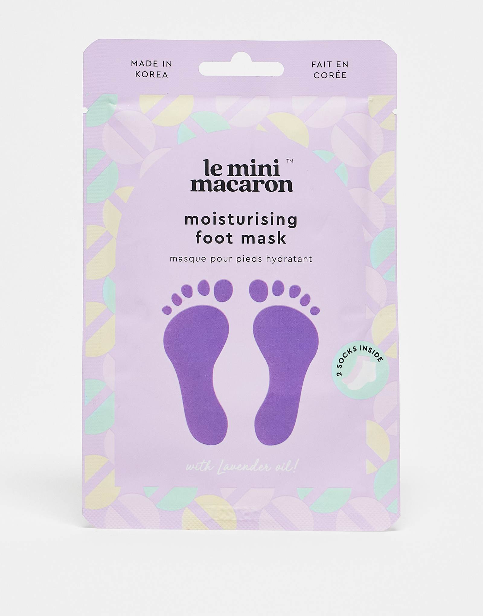 Увлажняющая маска для ног Le Mini Macaron 1790₽