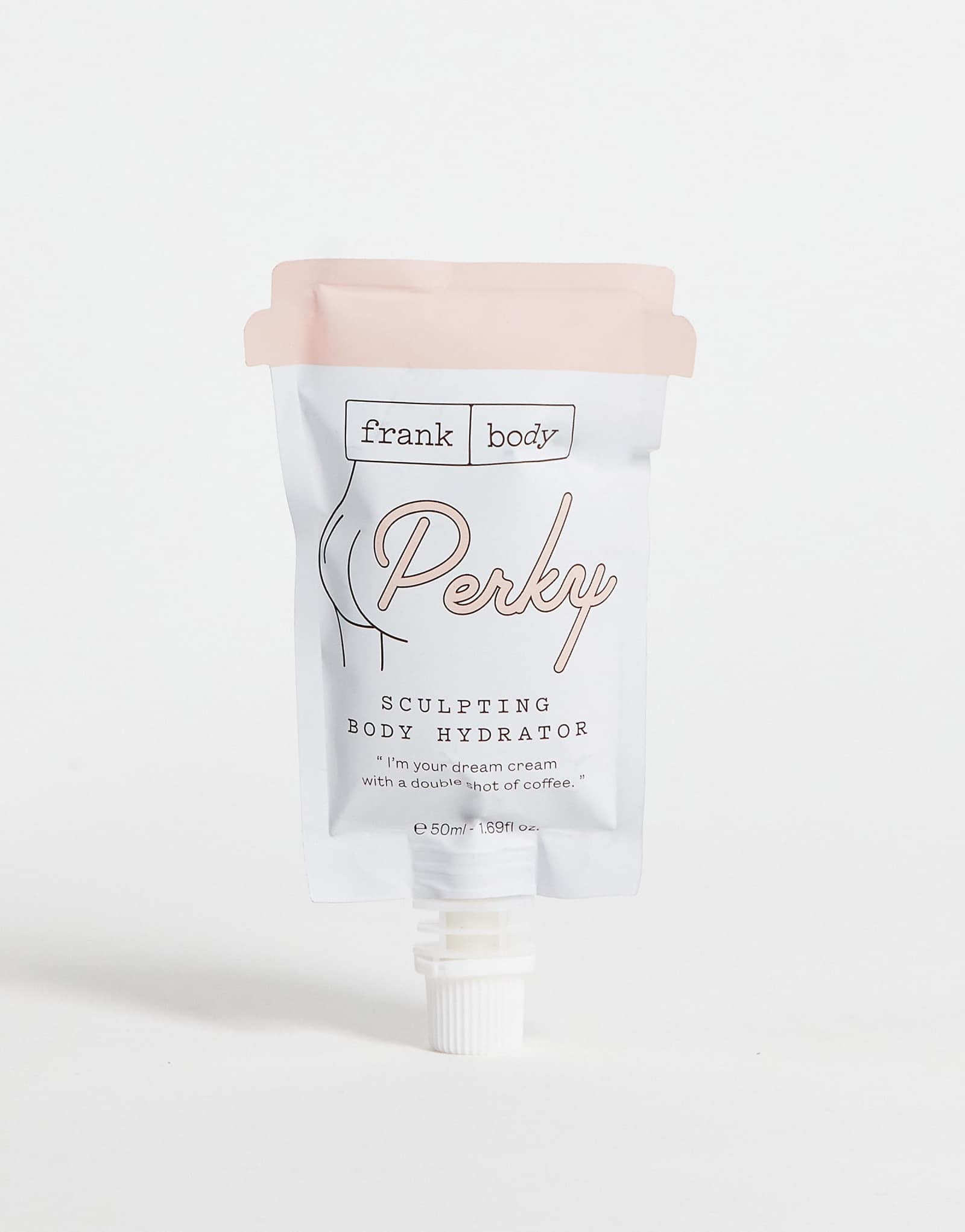 Увлажняющий крем для тела Frank Body Perky Sculpting Body Hydrator Mini 50 мл