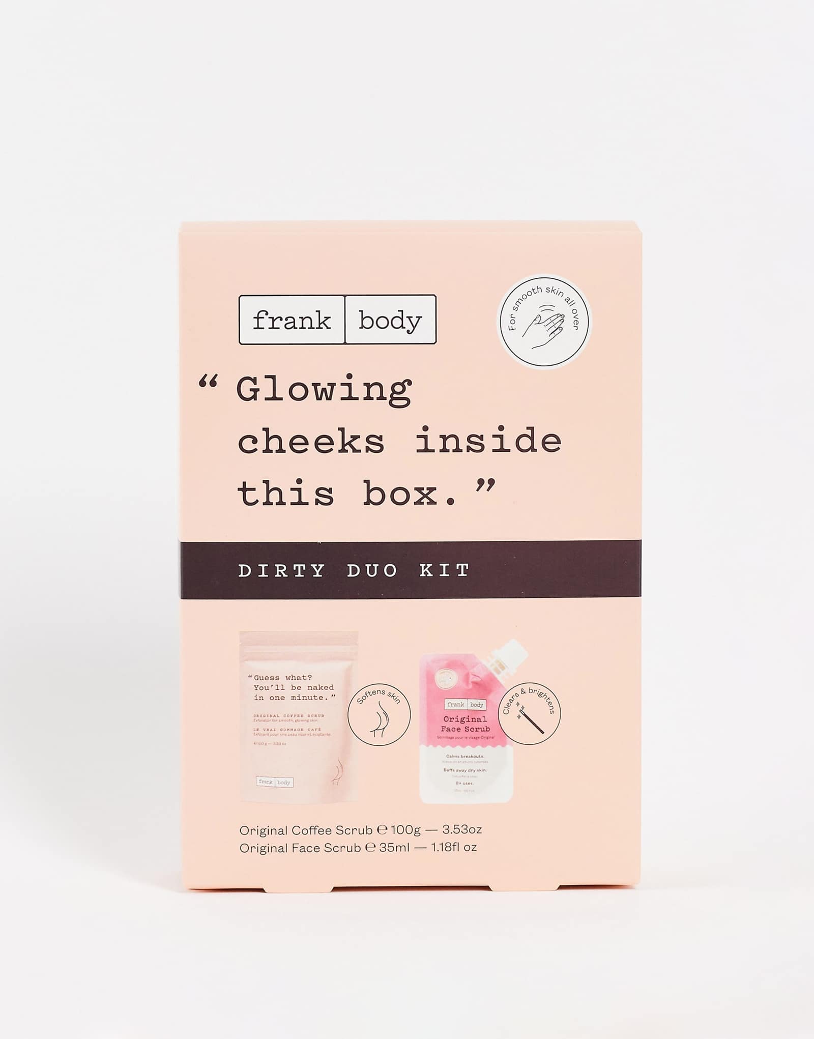 Комплект Frank Body Dirty Duo Kit - экономия 20%