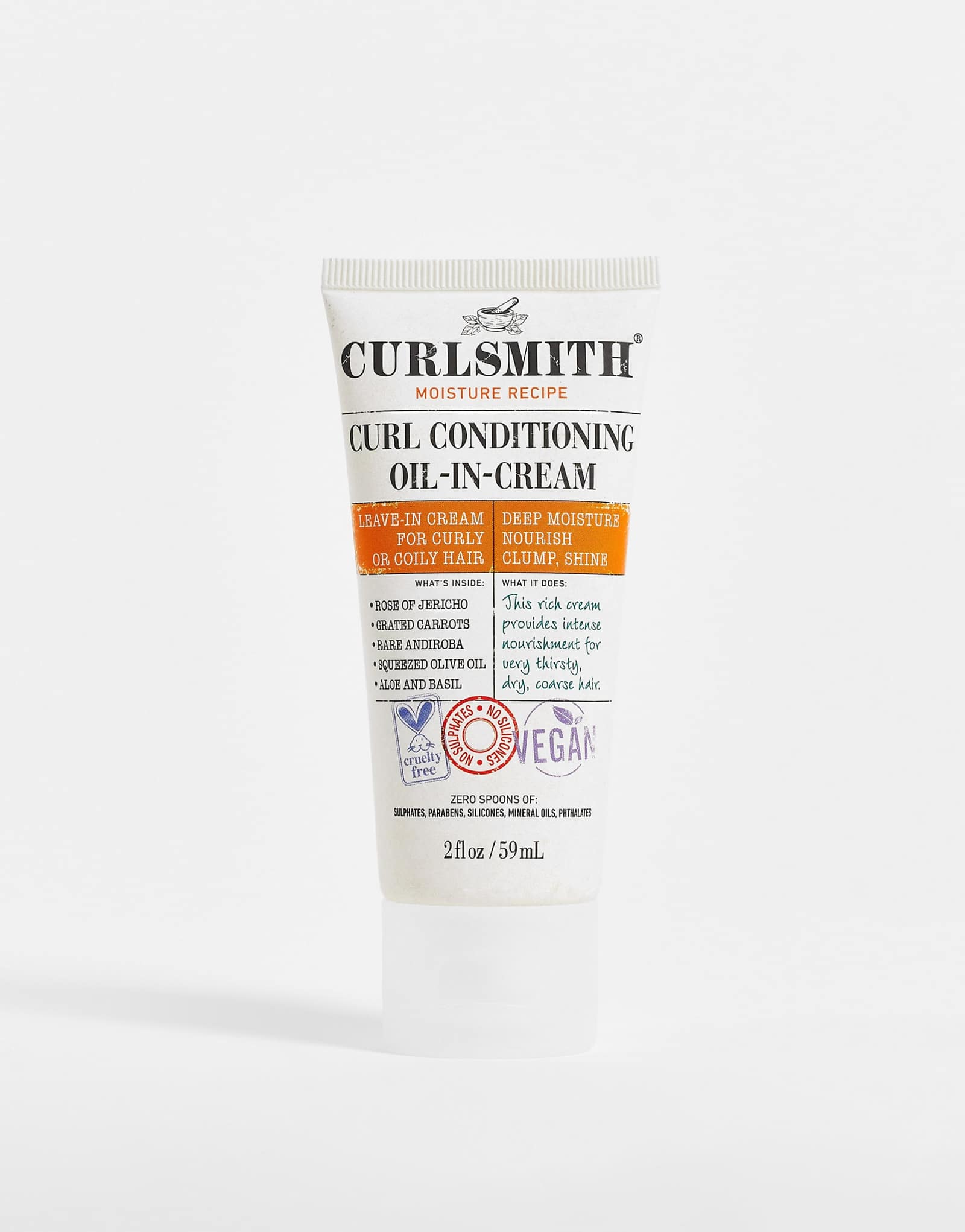 Масло-кондиционер для завивки волос Curlsmith-в виде крема - для путешествий 59 мл 3590₽