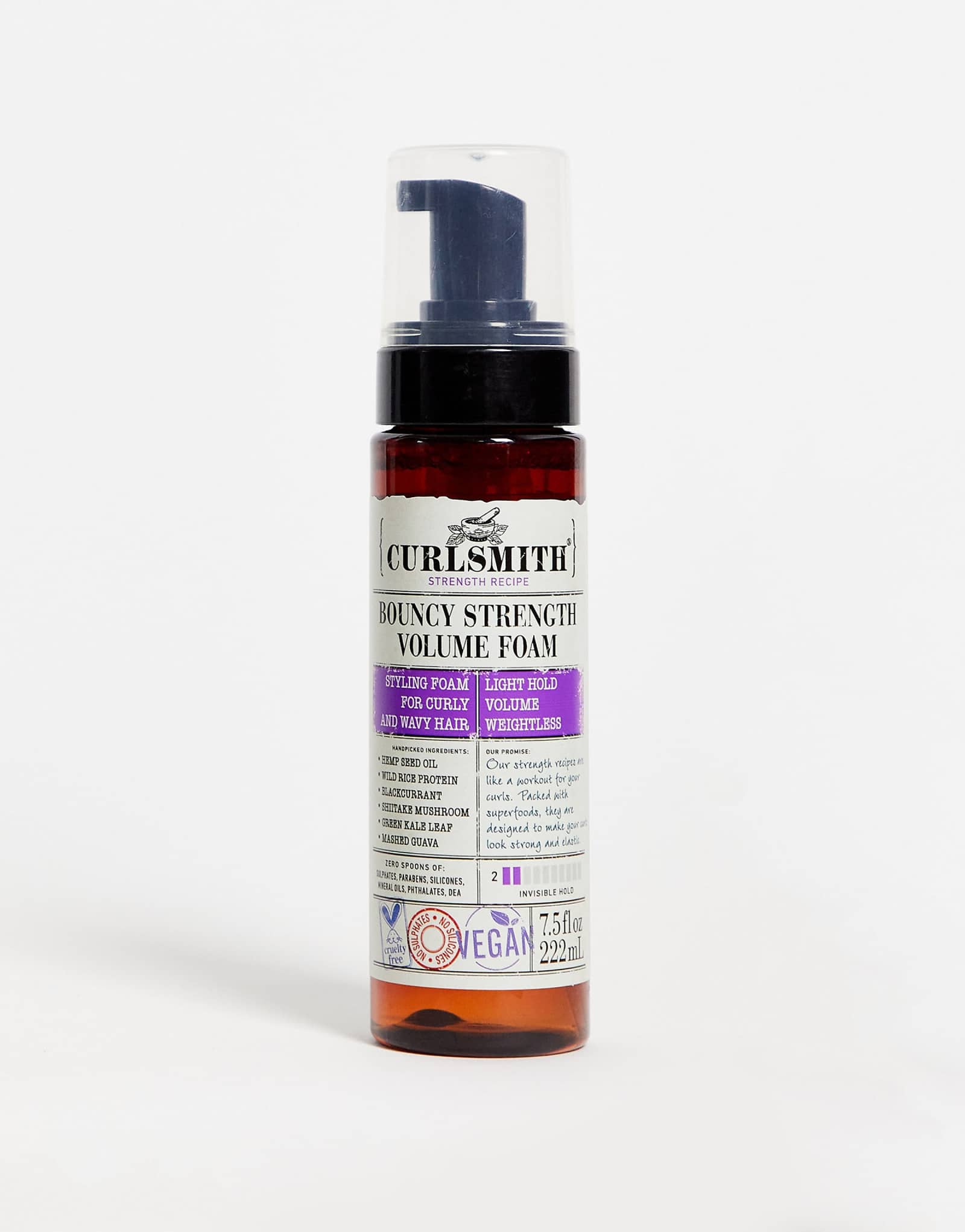 Пенка для придания объема Curlsmith Bouncy Strength 222 мл