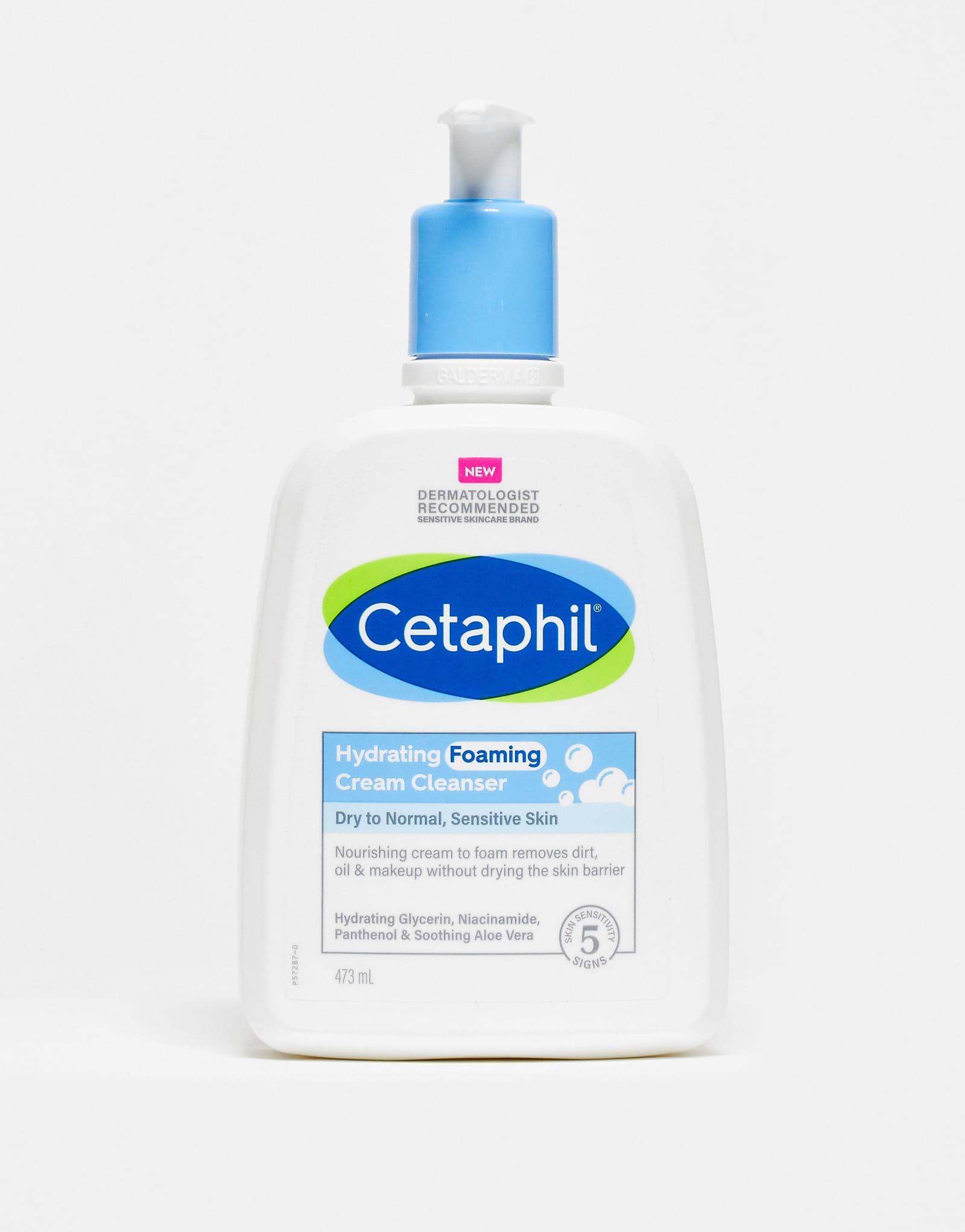 Увлажняющий пенящийся крем для умывания Cetaphil, 473 мл