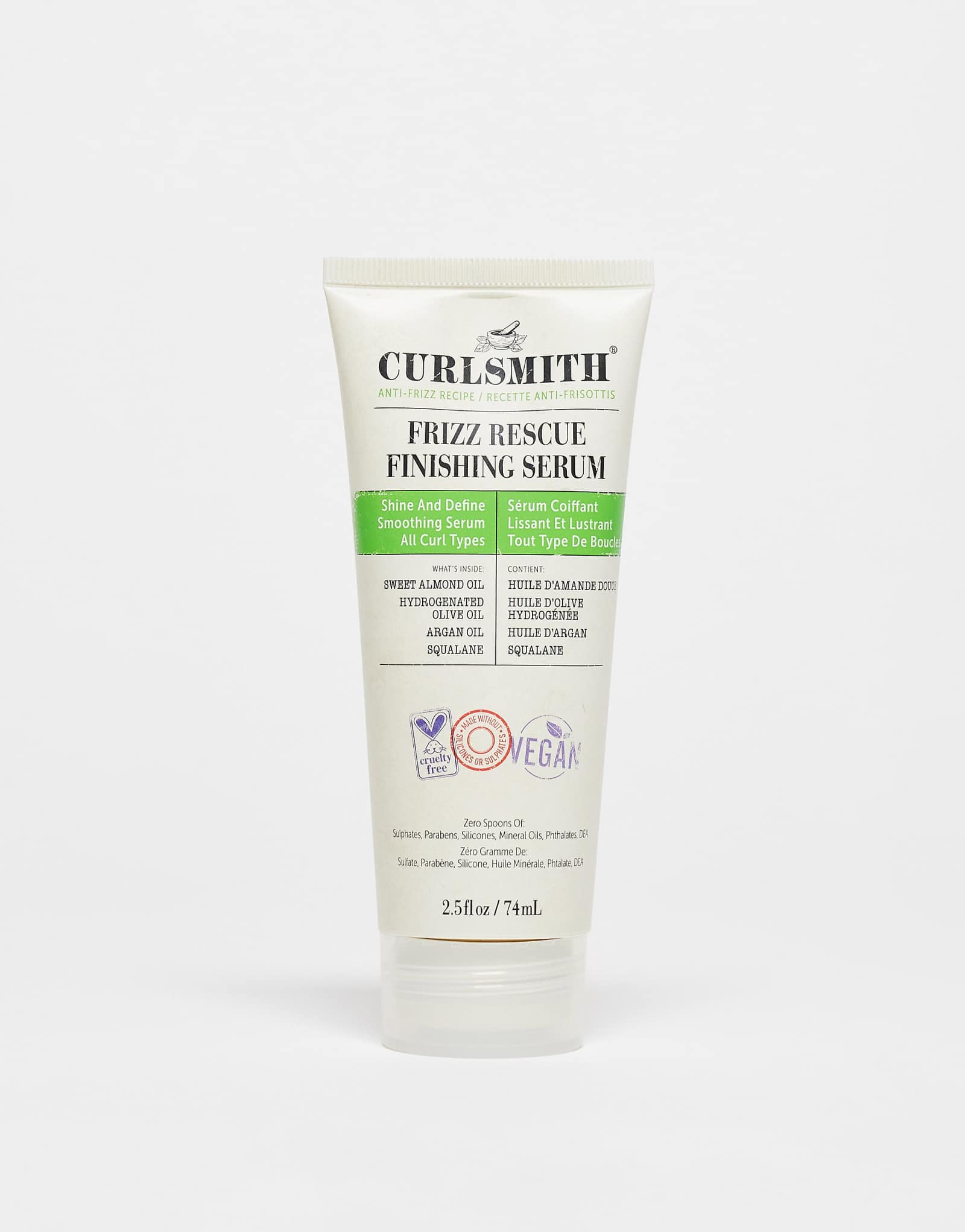 Завершающая сыворотка для завивки волос Curlsmith Frizz Rescue, 74 мл