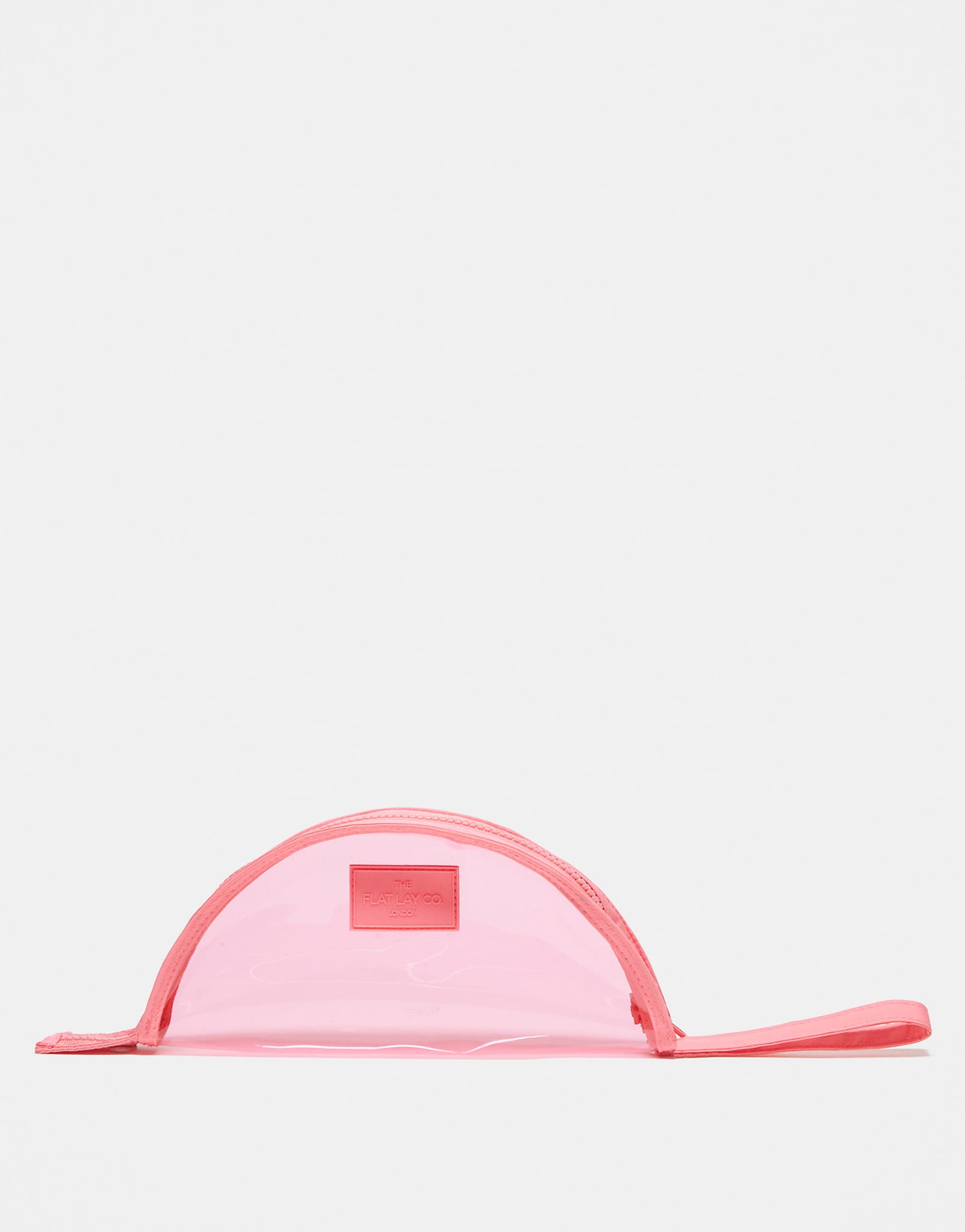 Эксклюзивная косметичка Flat Lay Co X ASOS Half Moon ярко-розового цвета 5090₽