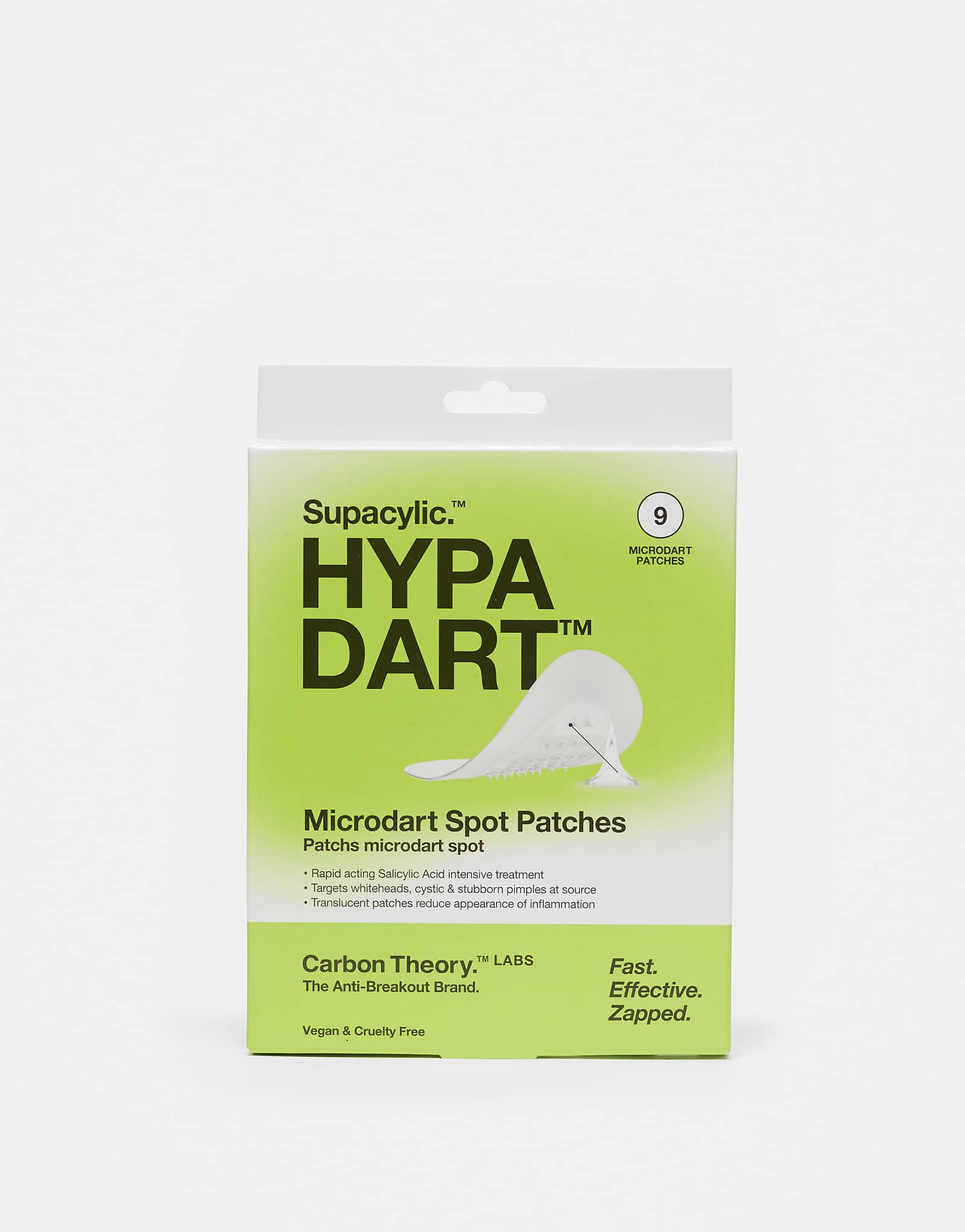 Точечные пластыри Carbon Theory с салициловой кислотой HypaDart Spot Patches x 9 2890₽