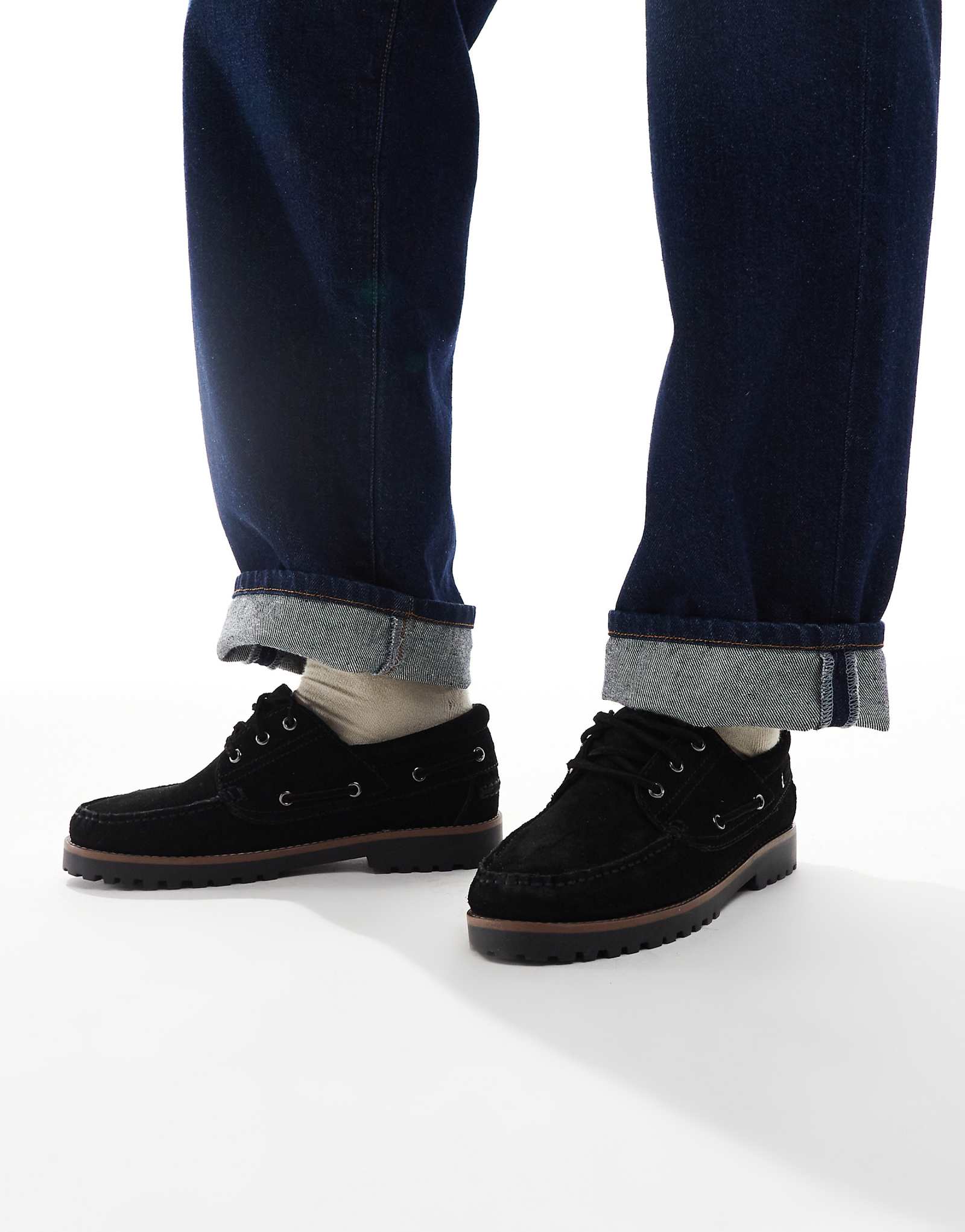 Черные замшевые туфли-лодочки Jack -Jones 16990₽