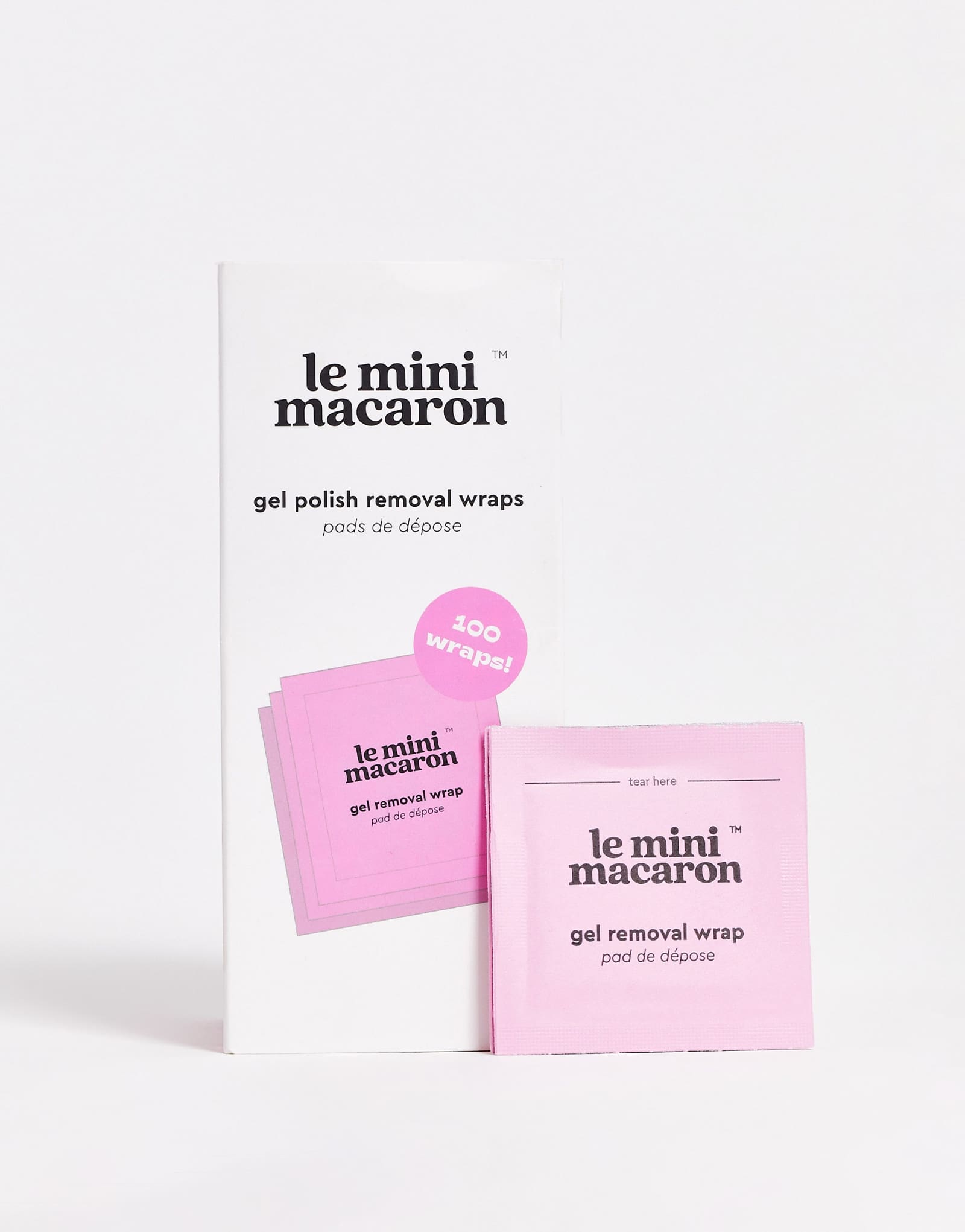 Предварительно пропитанные гелем для снятия макияжа салфетки Le Mini Macaron x100 2690₽