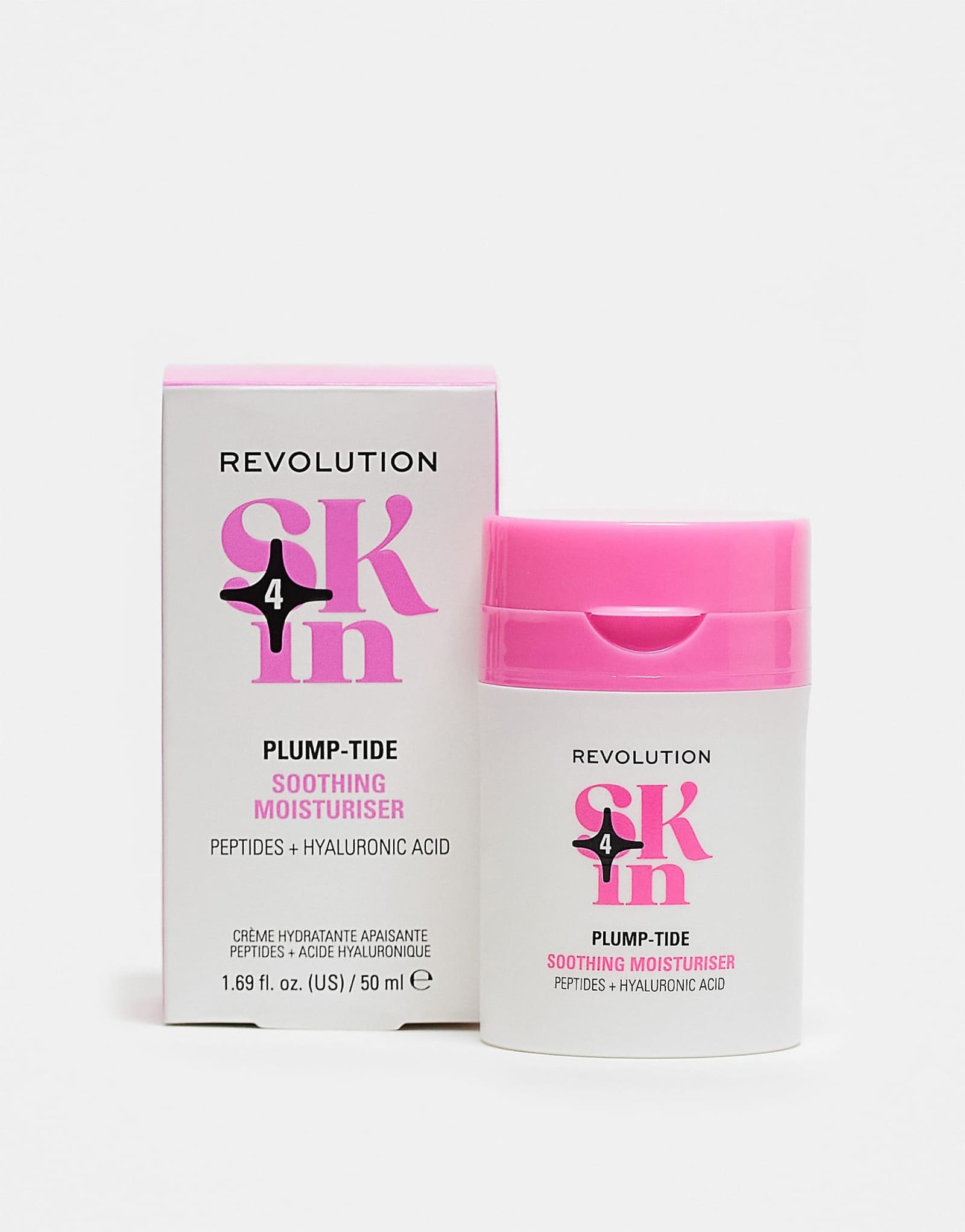 Успокаивающий увлажняющий крем Revolution Skin Plump-Tide с пептидами и гиалуроновой кислотой 50 мл 3590₽