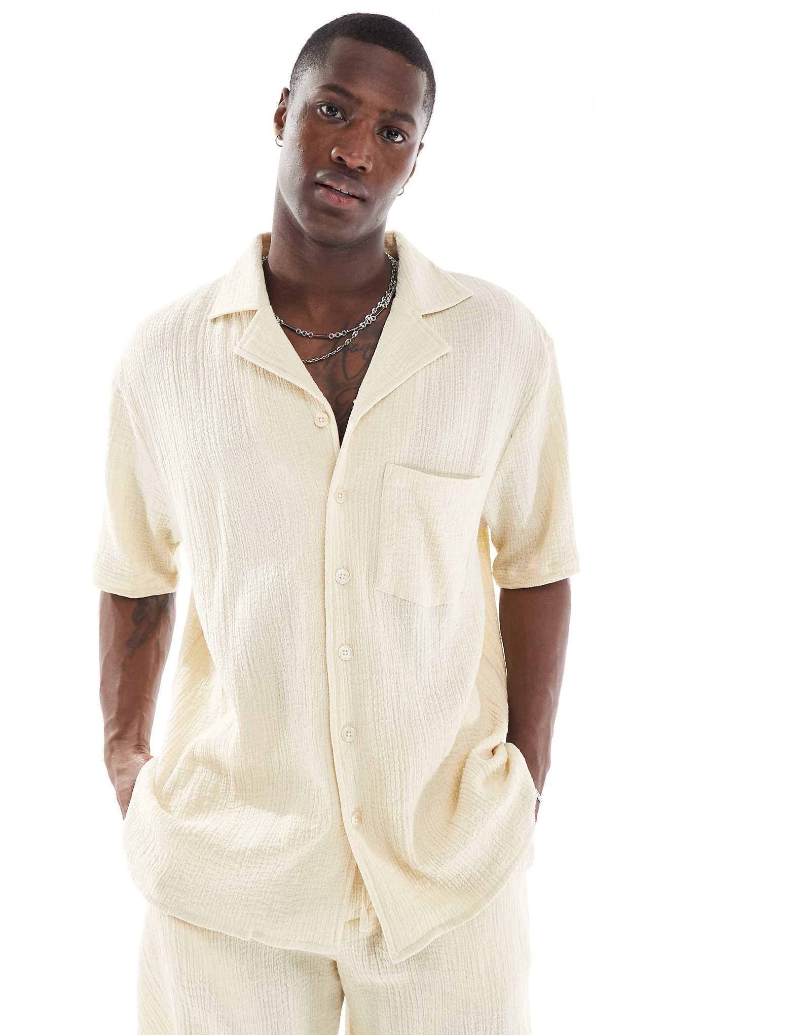 Пляжная рубашка Sol Beach soft touch светло-коричневого цвета 6690₽