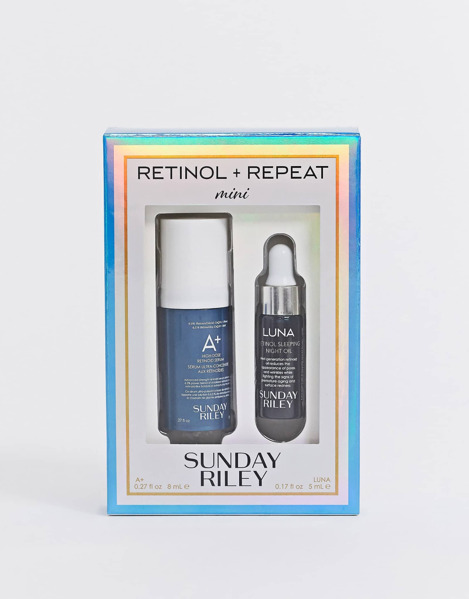 Набор для путешествий Sunday Riley Retinol + Repeat