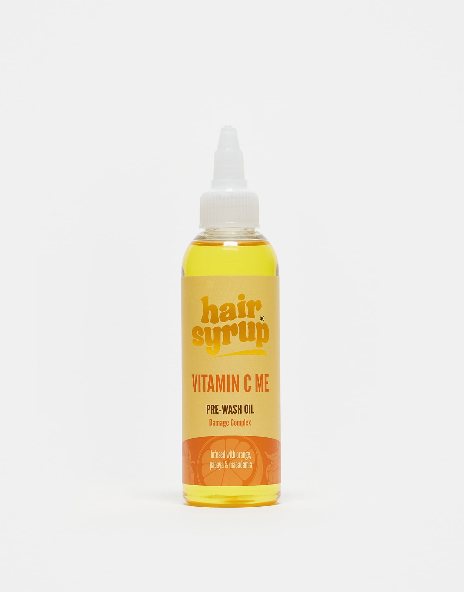 Сироп для волос с витамином С, Укрепляющее масло для волос перед мытьем головы, 100 мл