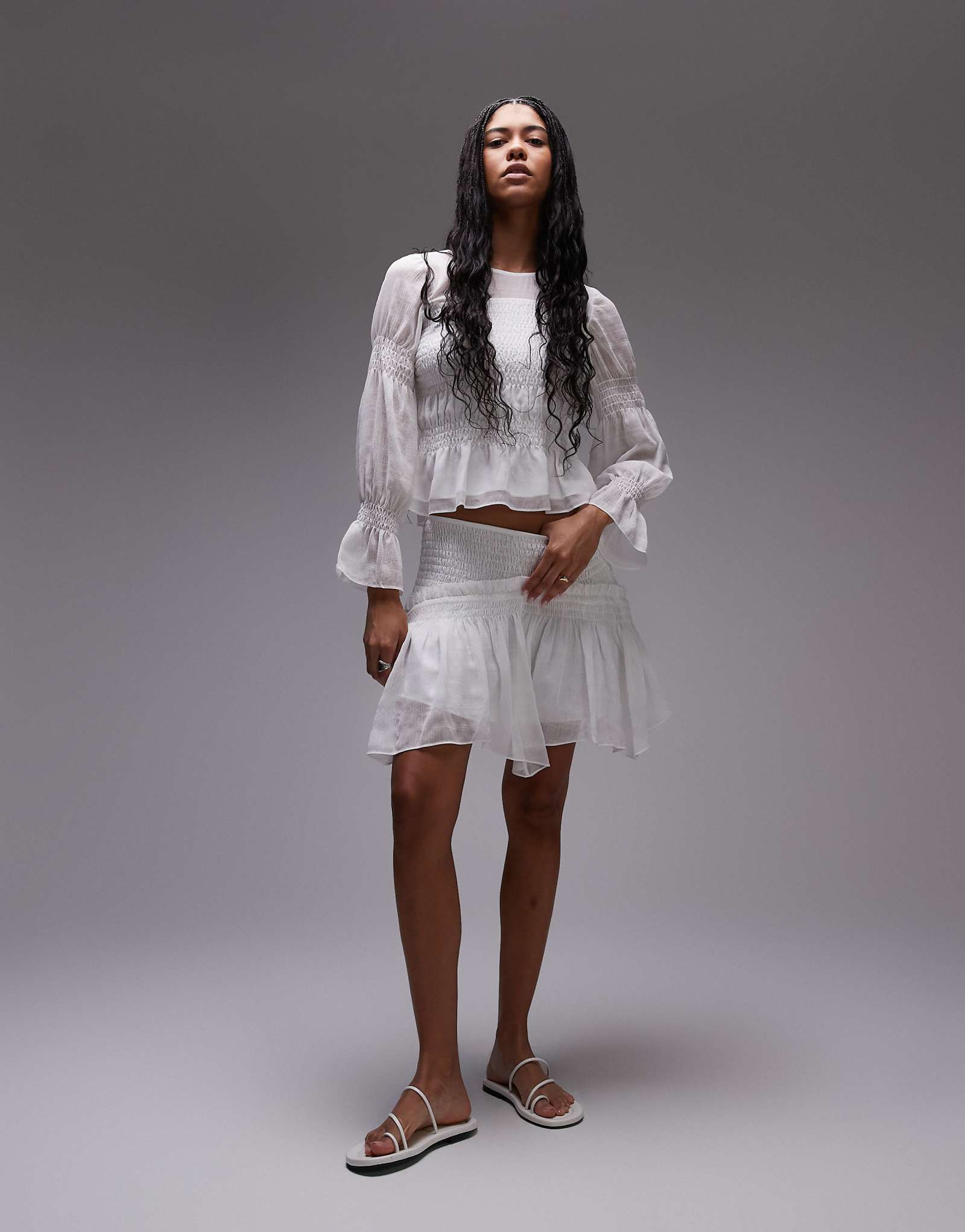 Белоснежная юбка от Allsaints pamela 28090₽