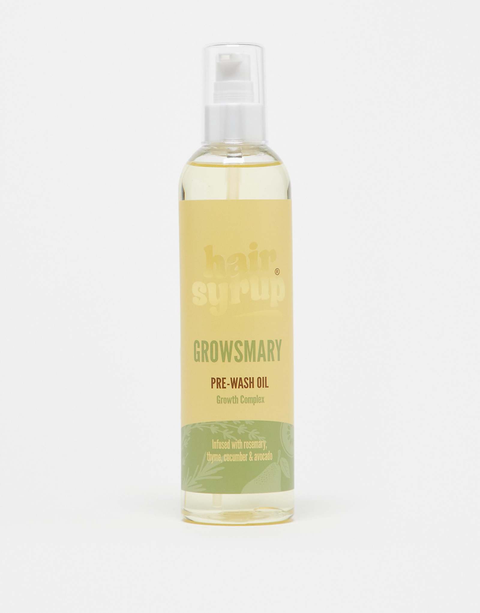 Сироп для волос Growsmary, Загущающее масло для волос перед мытьем, 300 мл