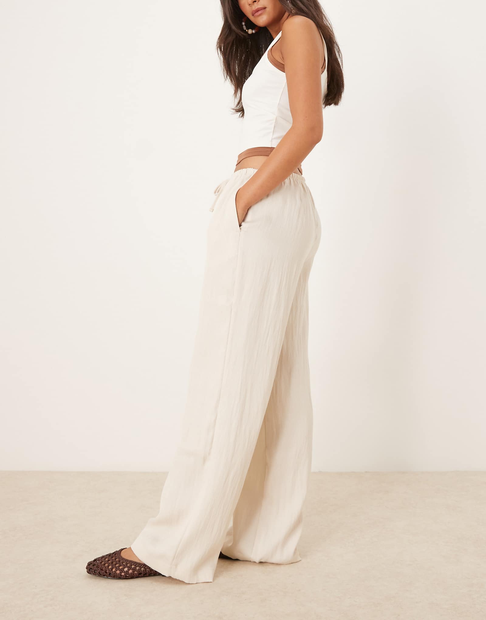 Широкие брюки JDY из камня 10990₽