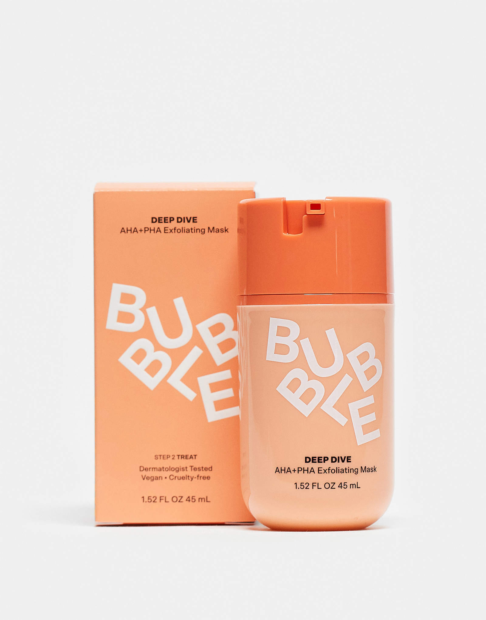 Пузырьковая отшелушивающая маска для глубокого погружения AHA+PHA, 50 мл