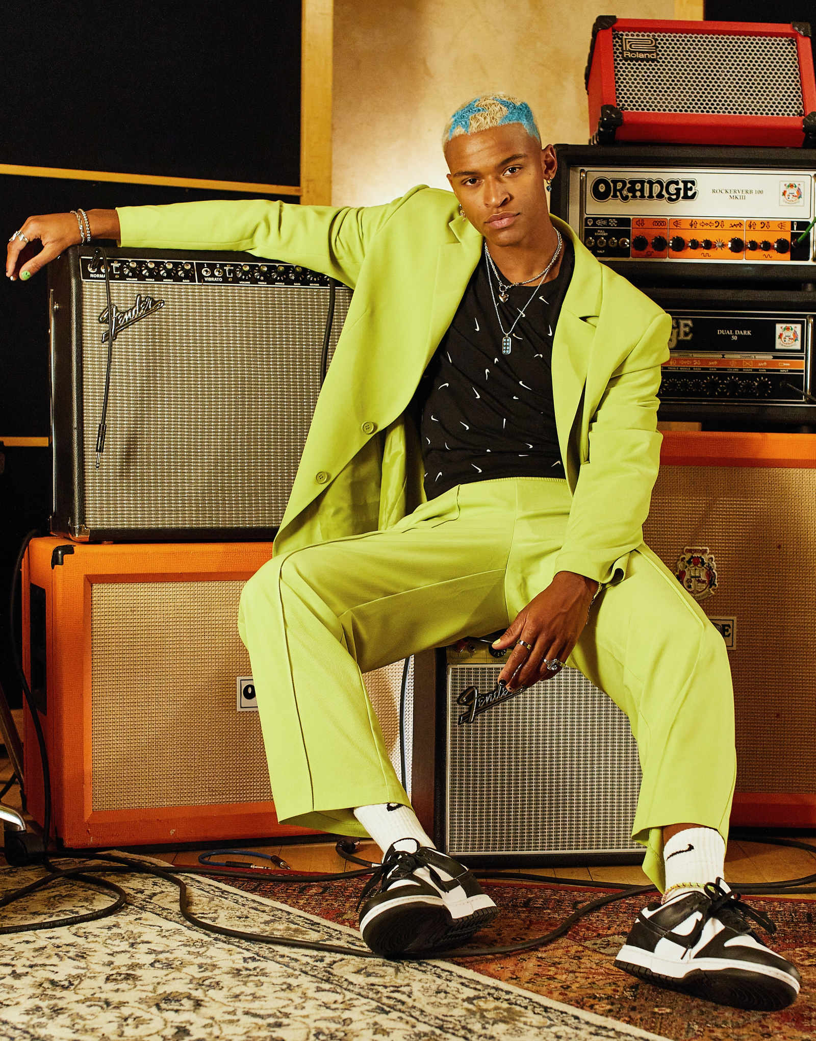 Блейзер COLLUSION зеленого цвета - часть комплекта 9090₽