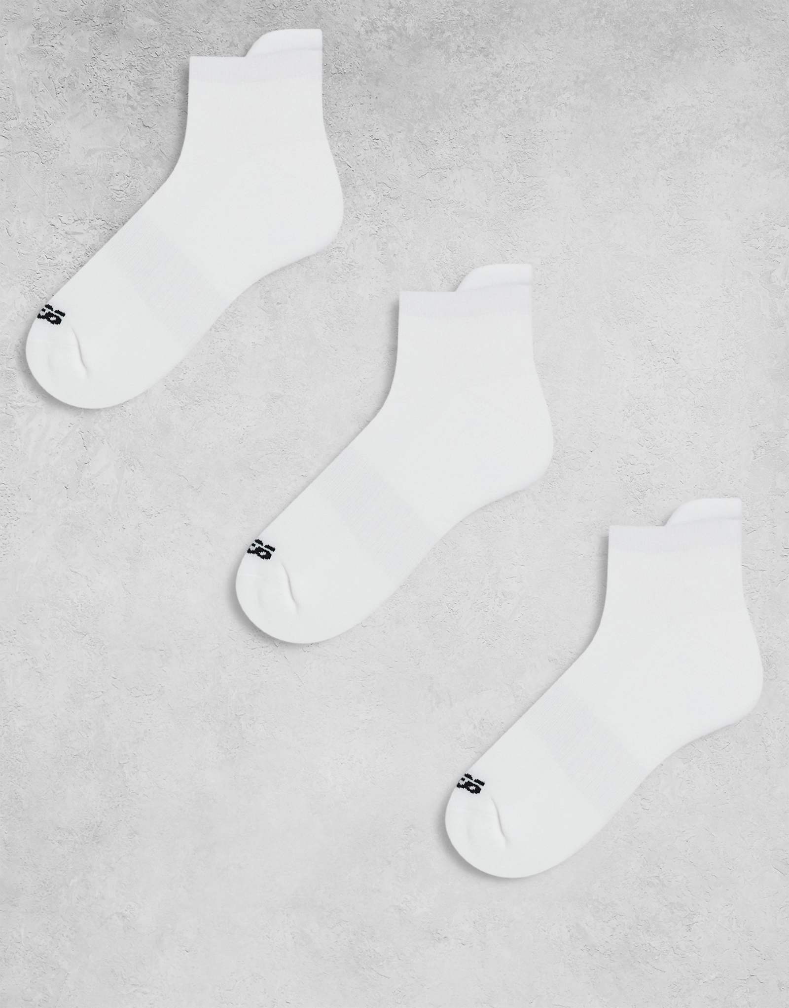 4505 быстросохнущие кроссовки для бега с супинатором 3 упаковки белого цвета 3390₽