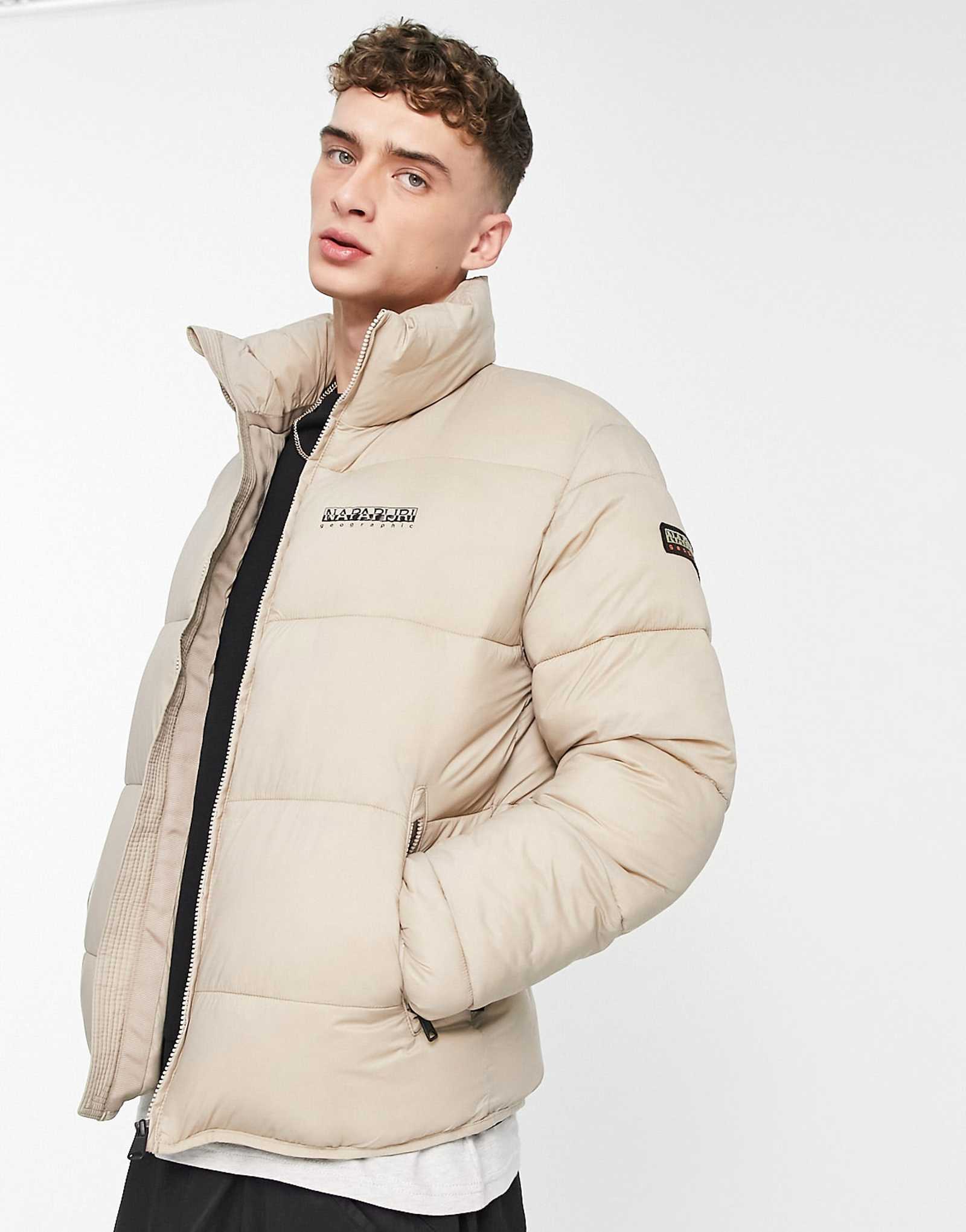 Пуховик Napapijri a-suomi из камня 52690₽