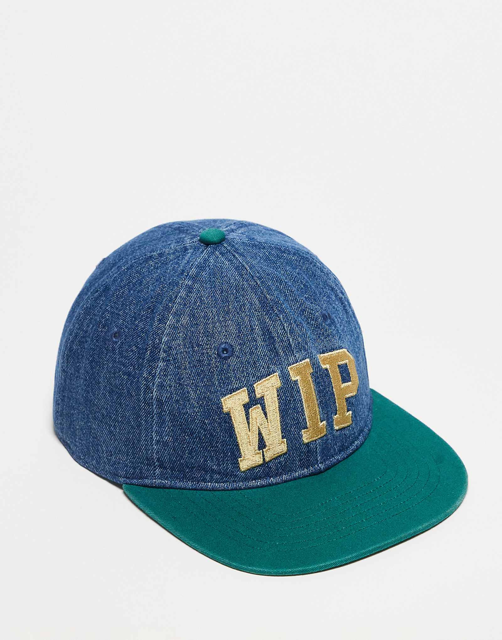 Джинсовая кепка Carhartt WIP из многослойного материала 15890₽