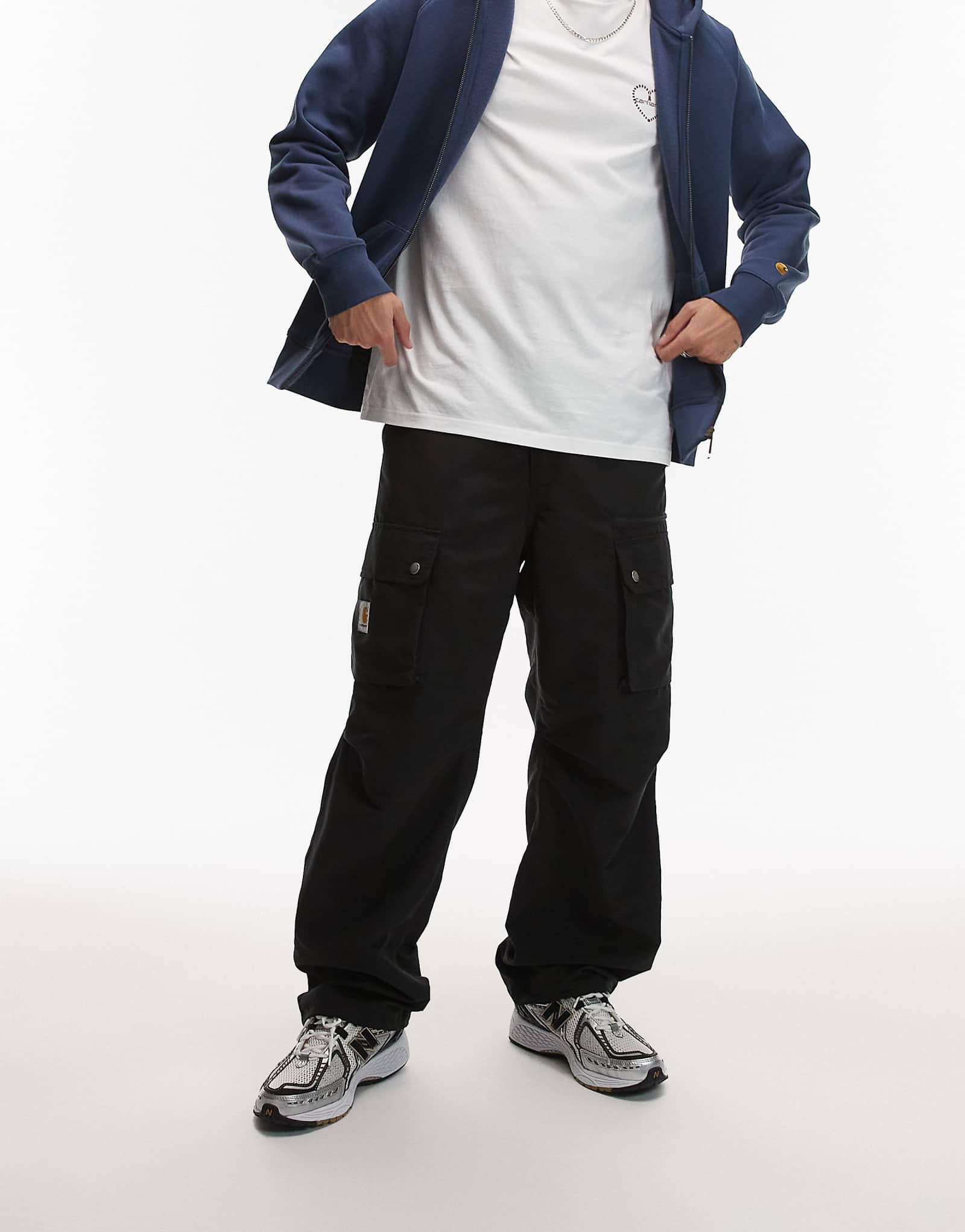 Брюки Carhartt WIP Irwin черного цвета