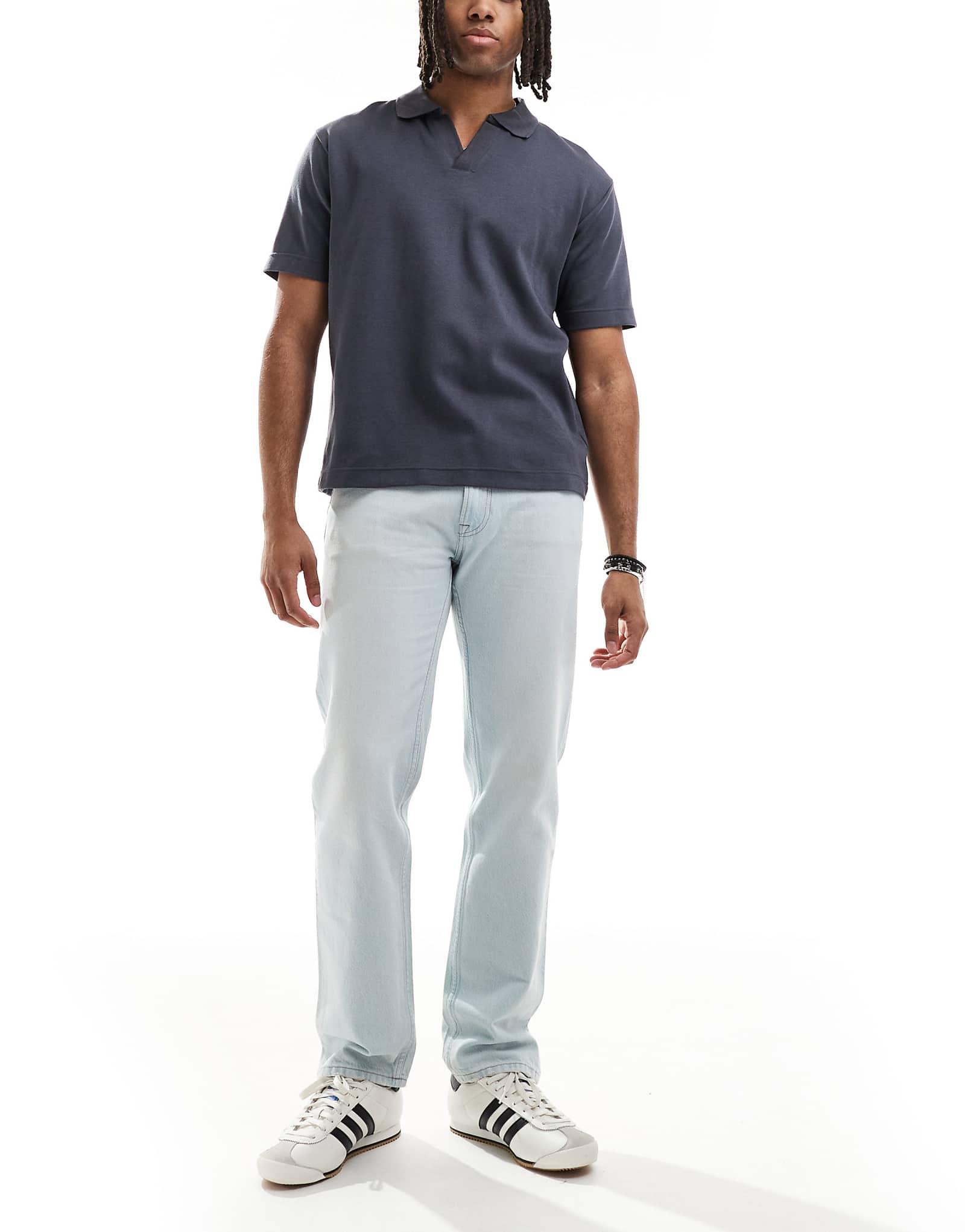 Джинсы Calvin Klein Jeans стандартные прямые джинсы выгоревшие на солнце после стирки 23490₽