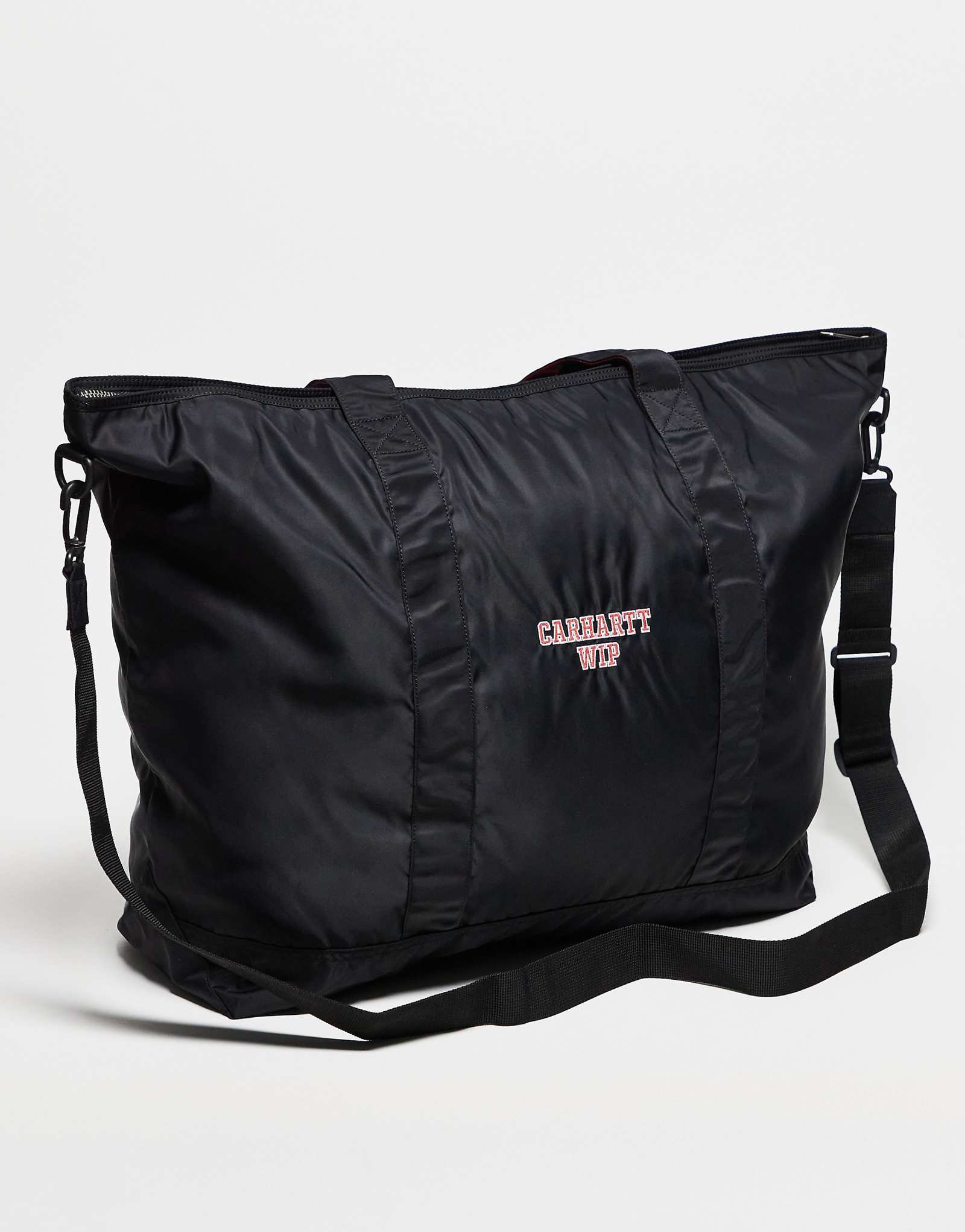 Сумка-тоут Carhartt WIP alumni с контрастными ремешками черного цвета 40390₽