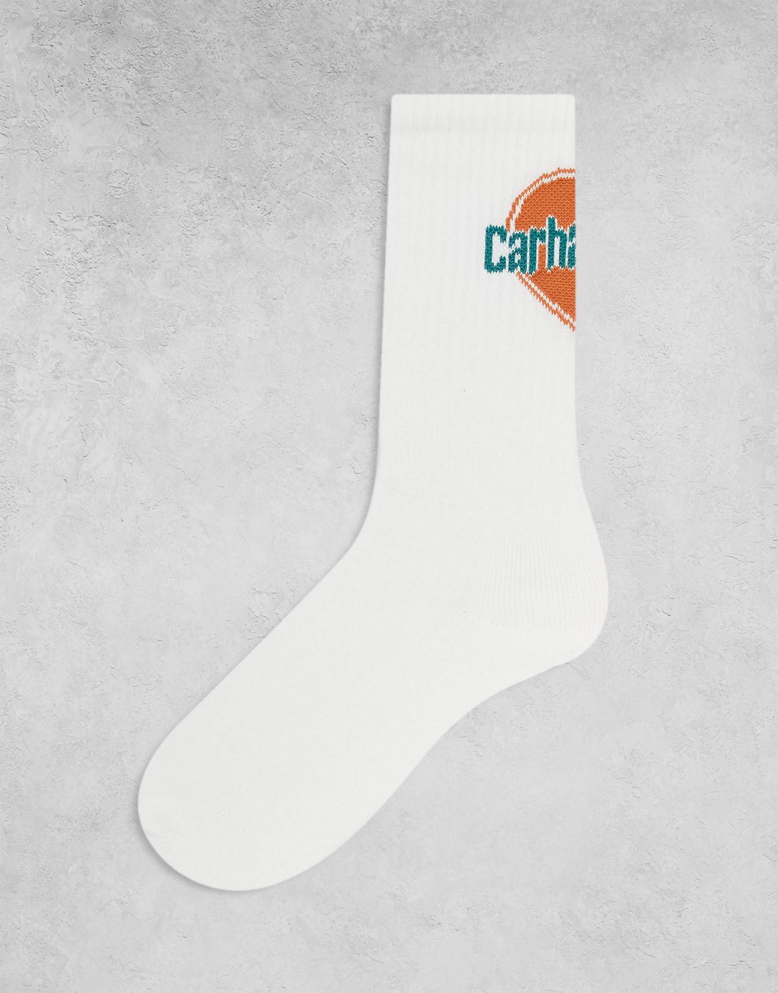 Носки с логотипом Carhartt WIP growth белого цвета 4890₽