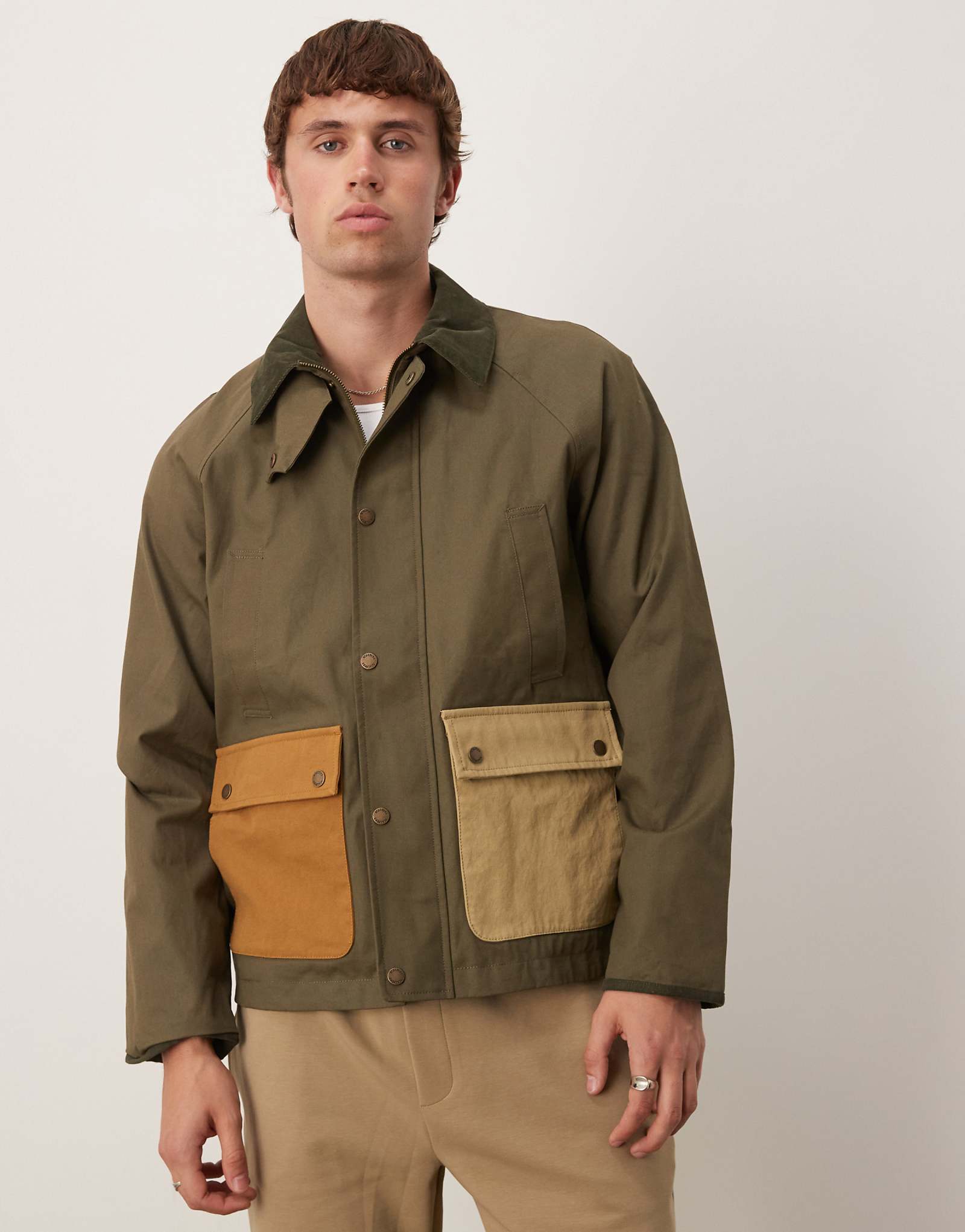 Куртка Scalpers Alan цвета хаки 27590₽