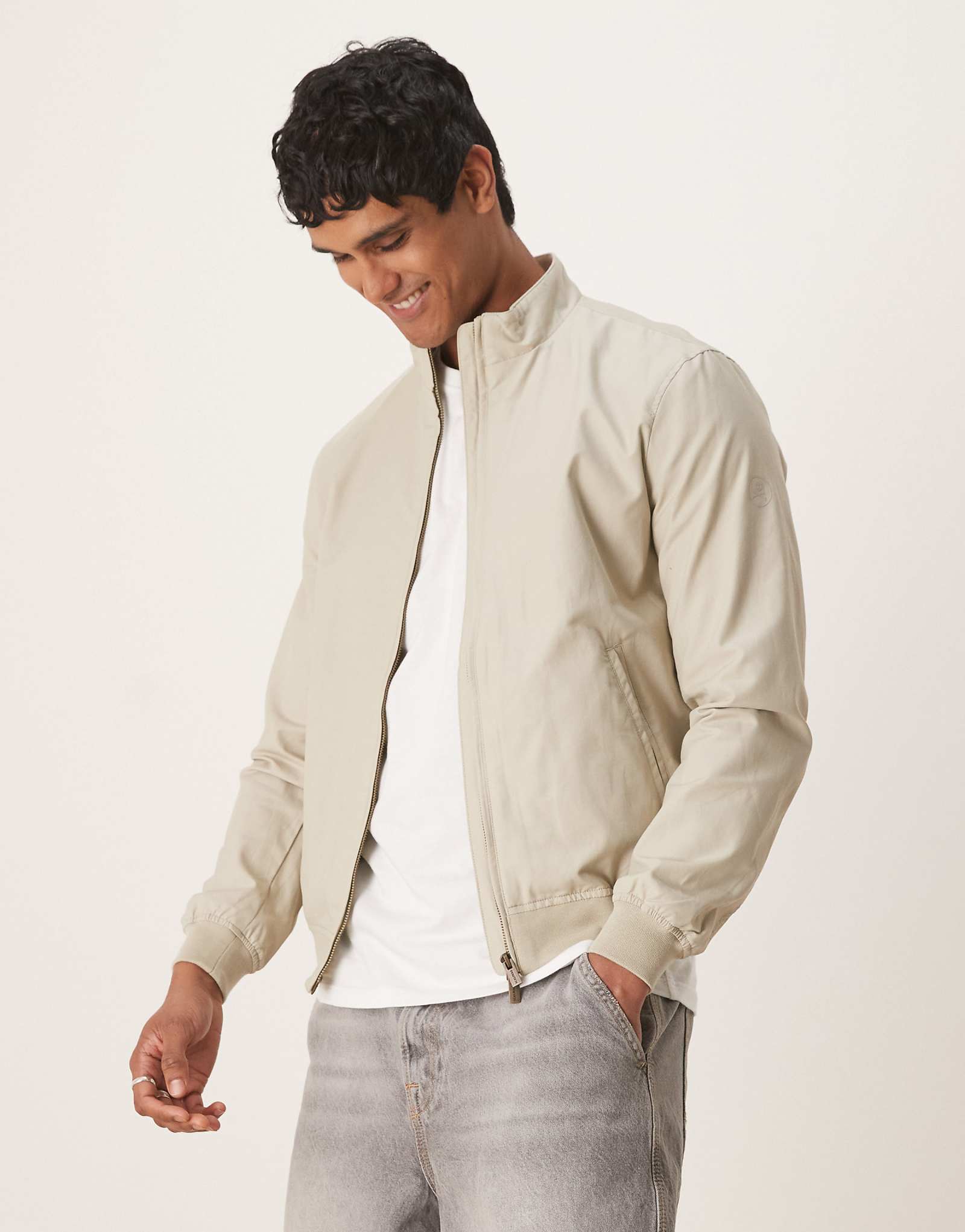 Куртка Scalpers Cooper b бежевого цвета 19390₽