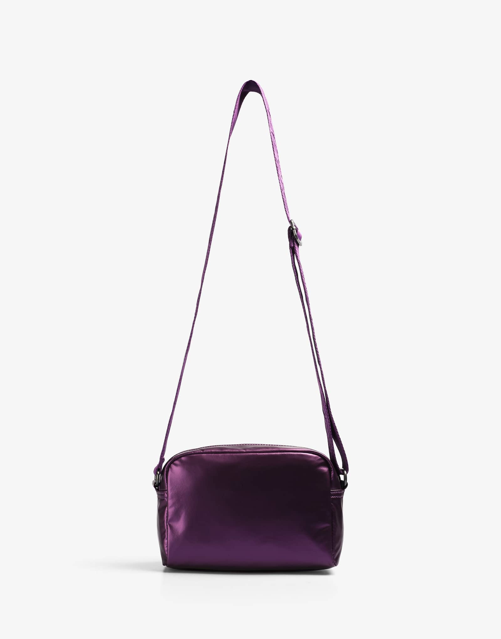 Тканевая сумка Scalpers Ny фиолетового цвета 9790₽