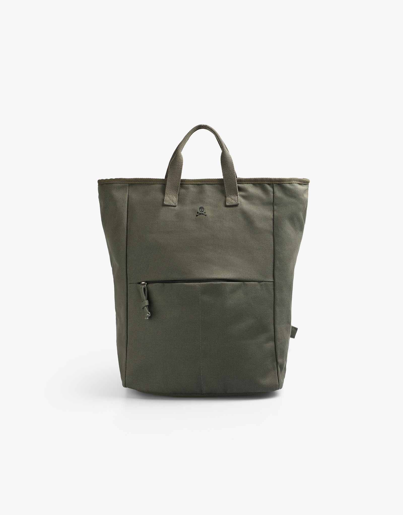 Ретро-рюкзак Scalpers зеленого цвета хаки 18390₽