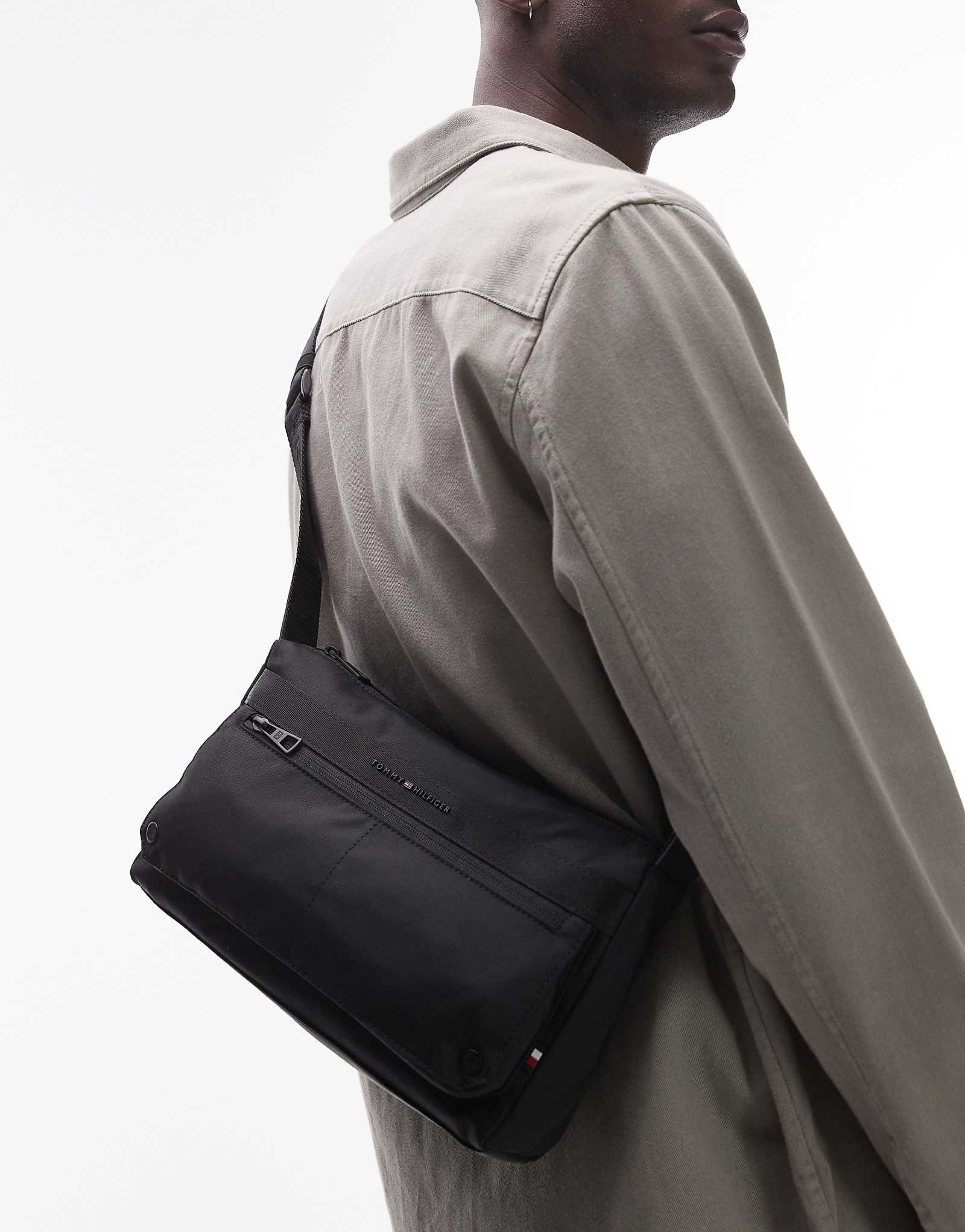 Сумка через плечо Tommy Hilfiger commuter черного цвета