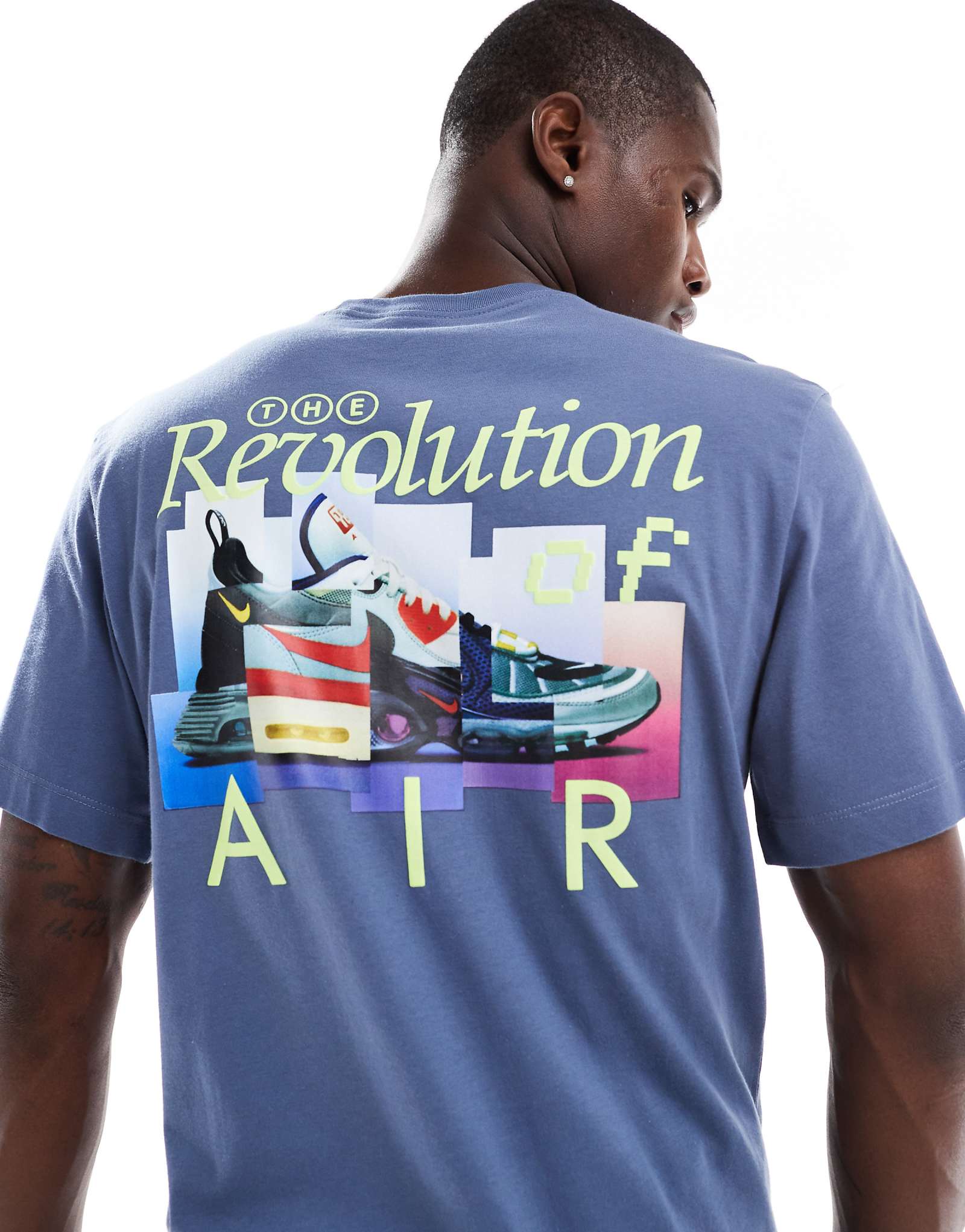 Футболка Nike синего цвета 6490₽