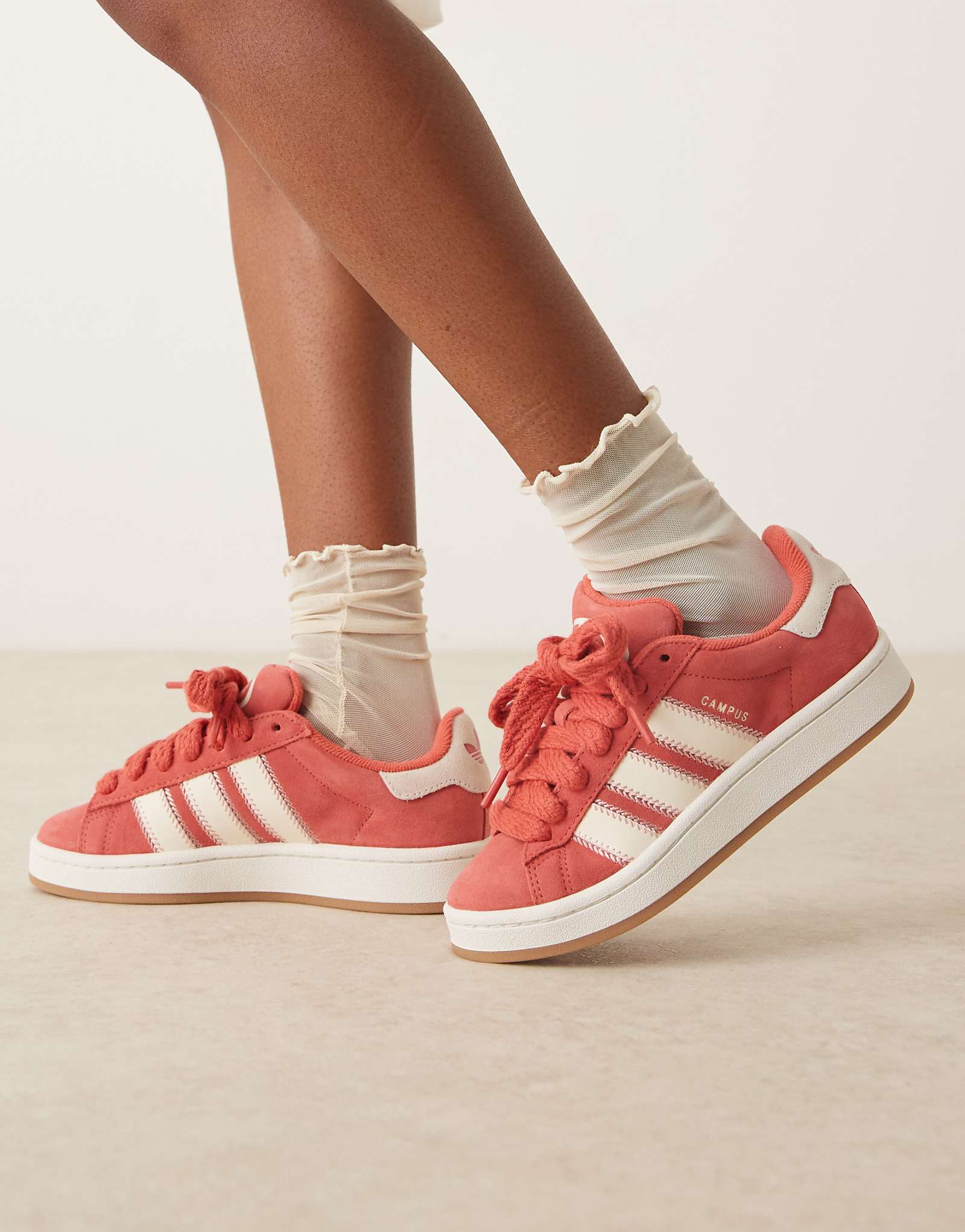 Кроссовки adidas Originals Campus 00s темно-розового цвета