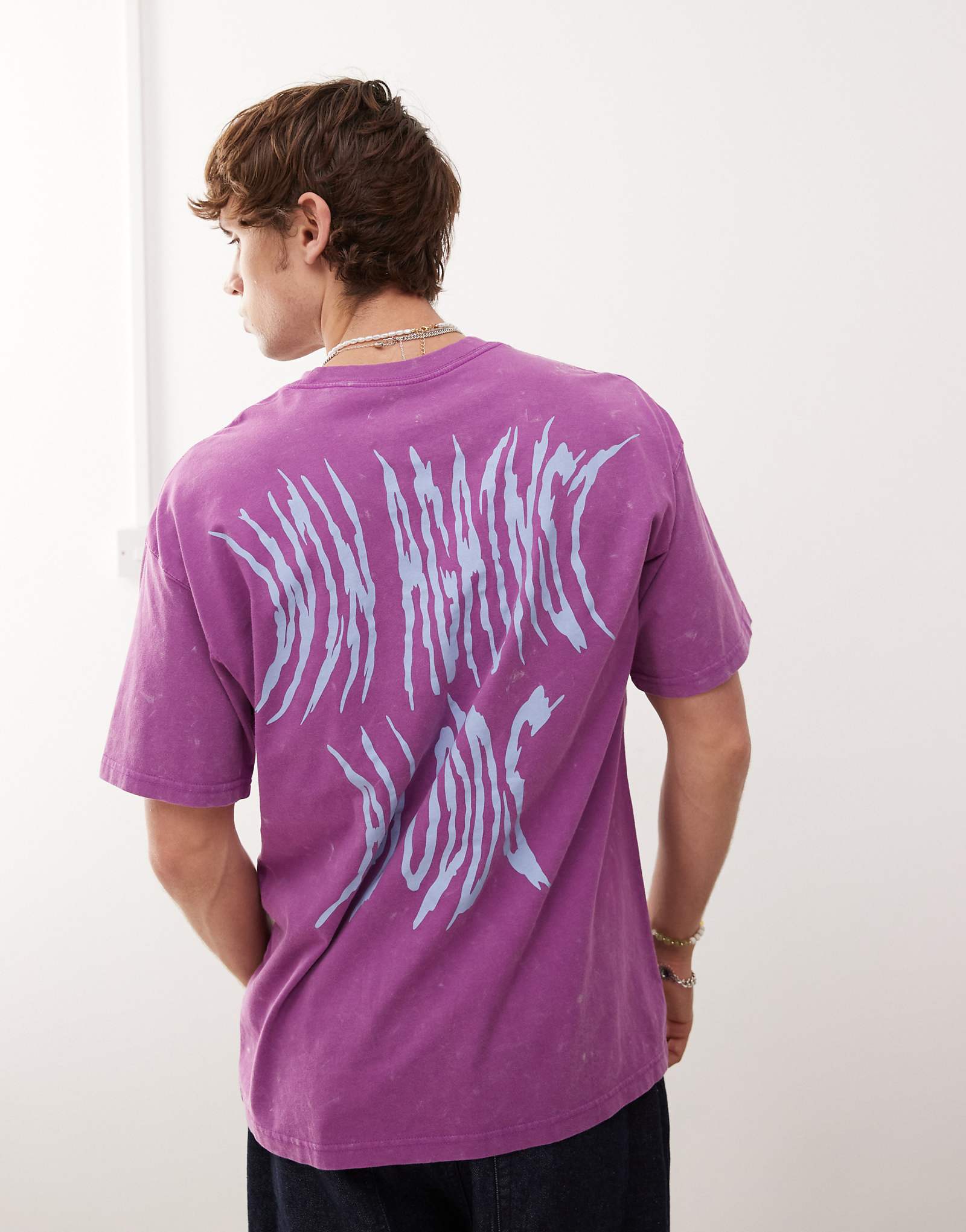 Футболка Nike с рисунком фиолетового цвета 8790₽