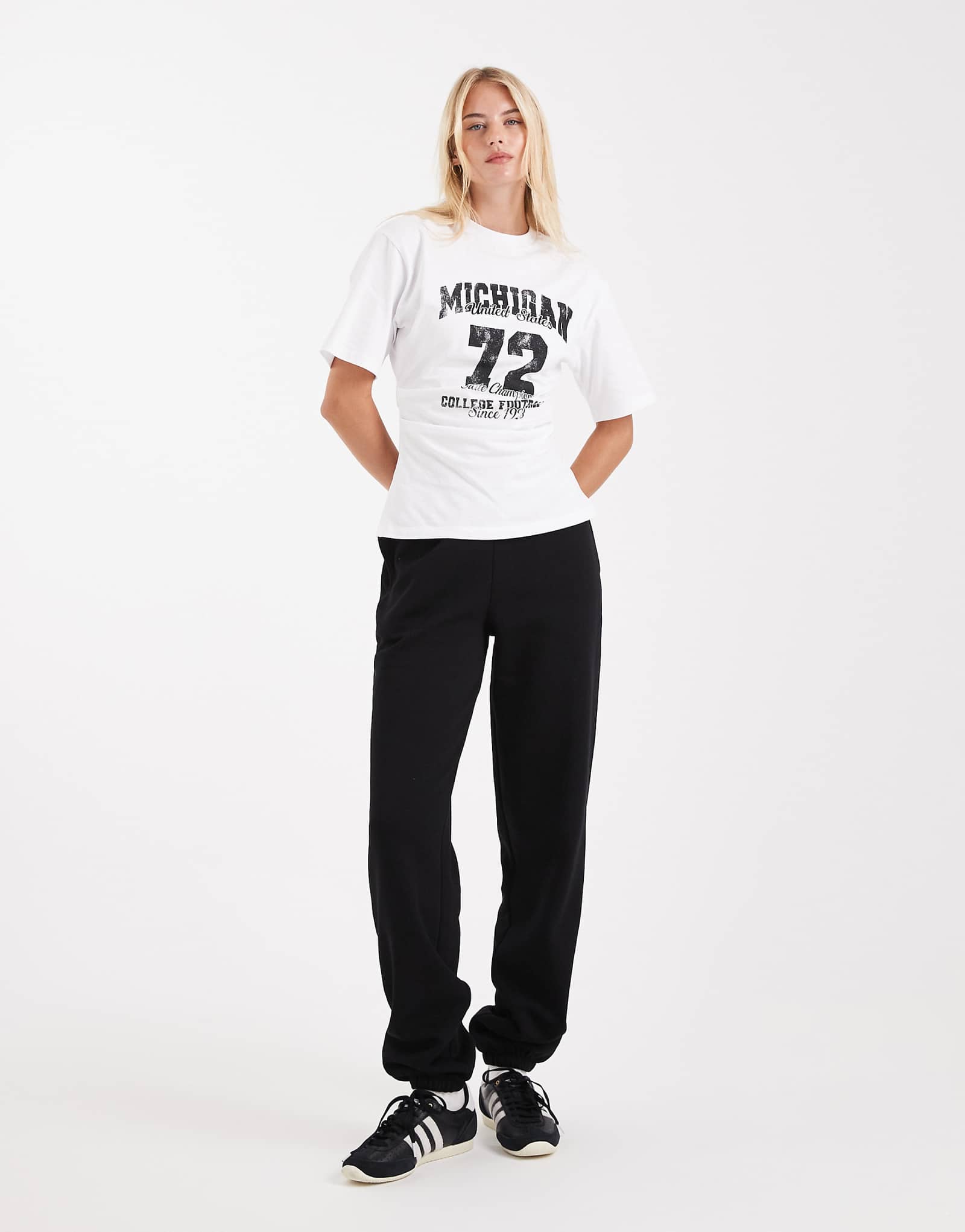 Спортивные брюки ASOS DESIGN Tall ultimate с манжетами на спине черного цвета 5790₽