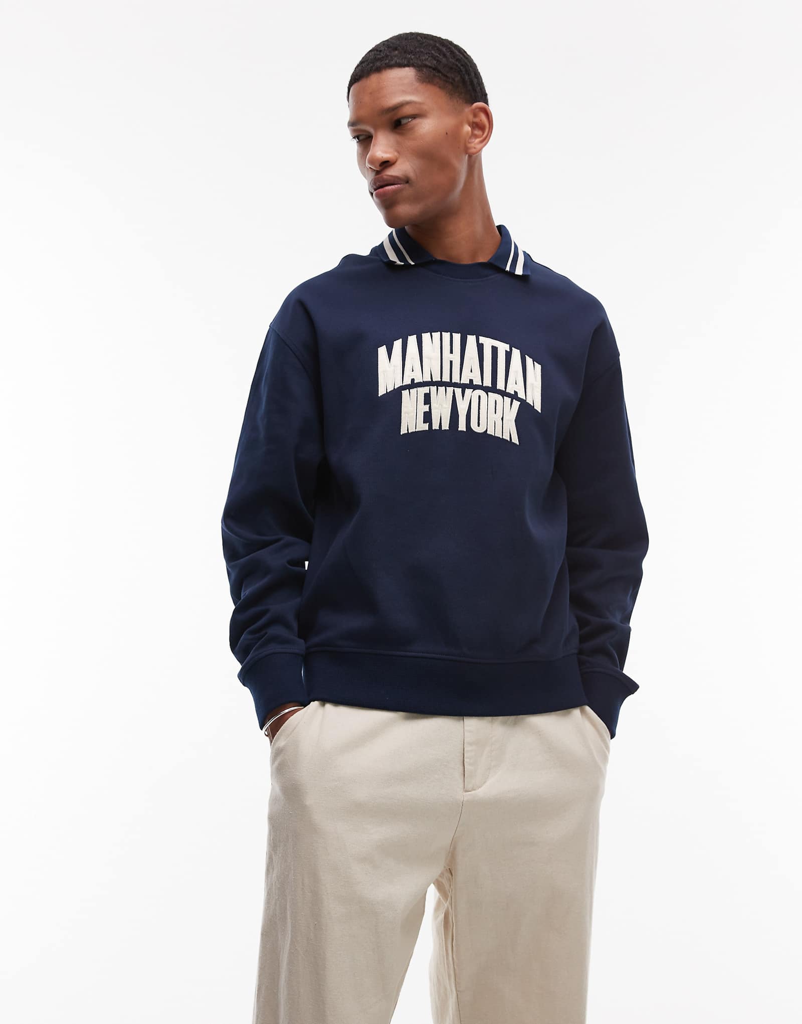 Томми джинсы рубашка регби поло в темно-Манхэттен 35690₽