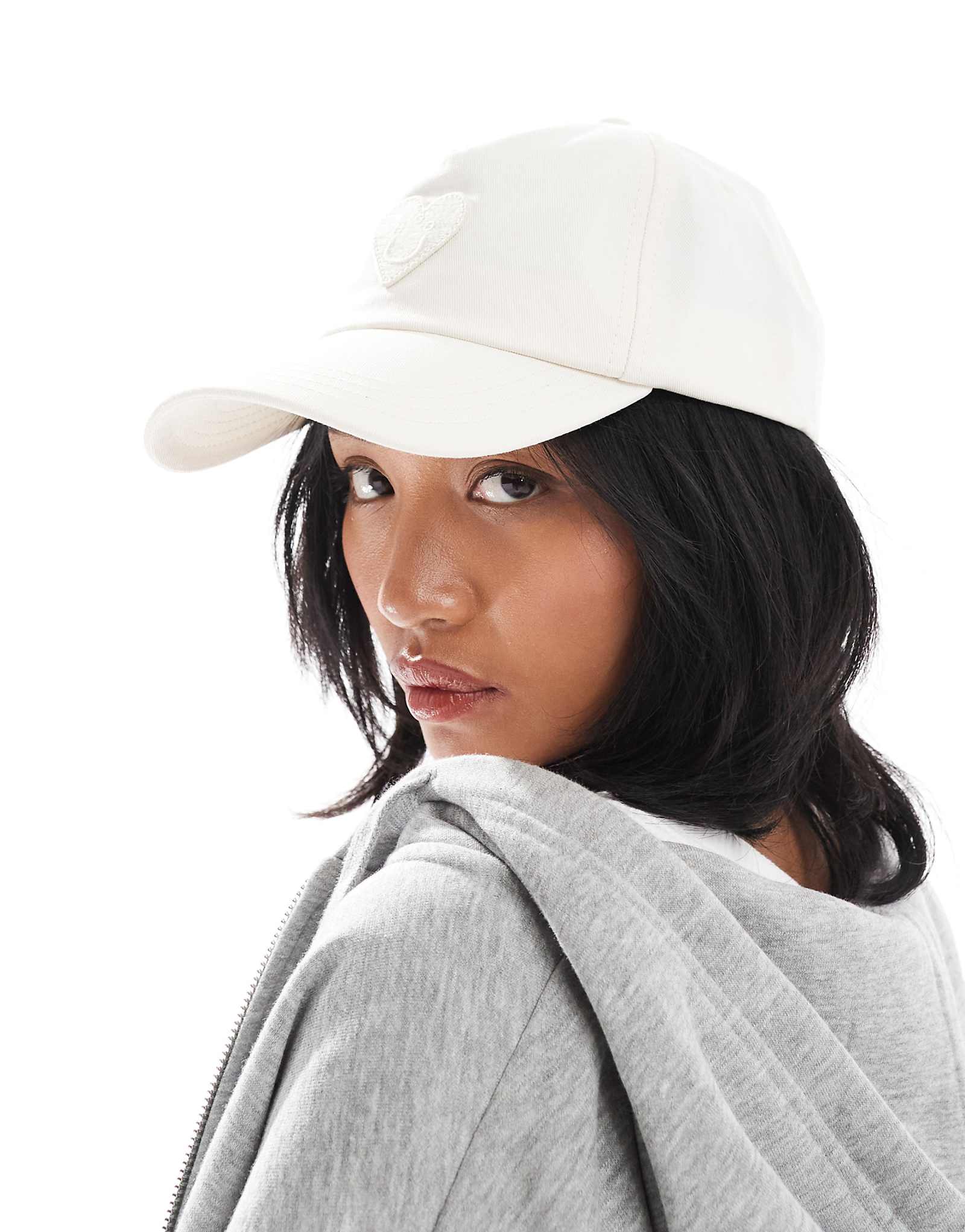 Шапочка HUGO Blue Alyce Heart белого цвета