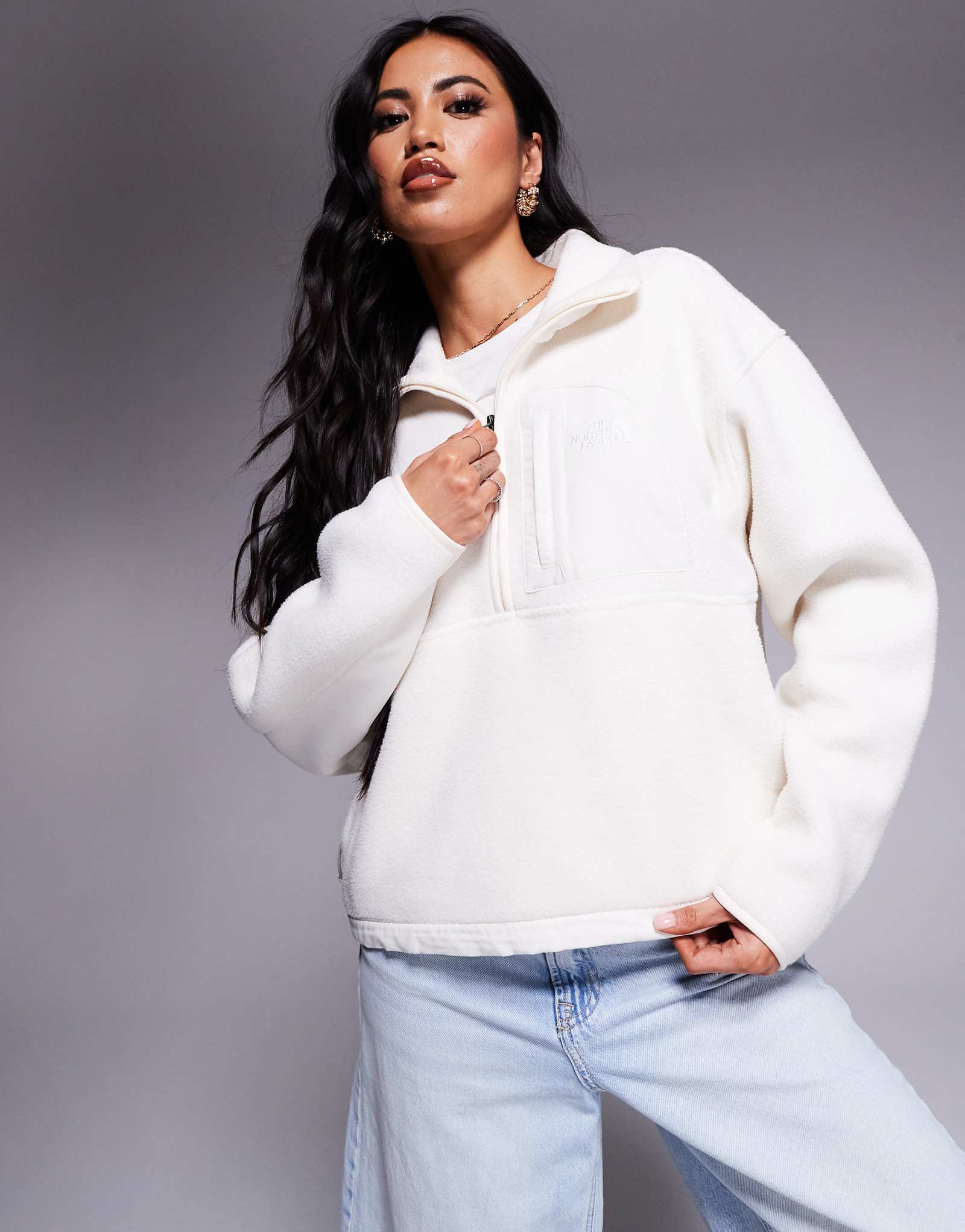 Куртка на молнии The North Face Yumiori кремового цвета 24490₽