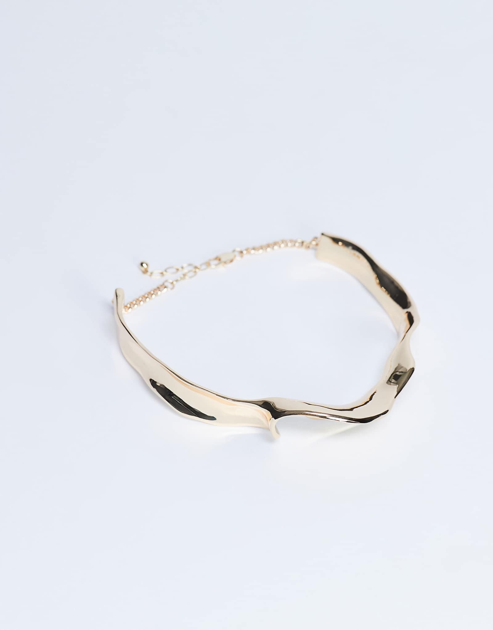 Эффектное колье Topshop Megan в золотом цвете 7090₽