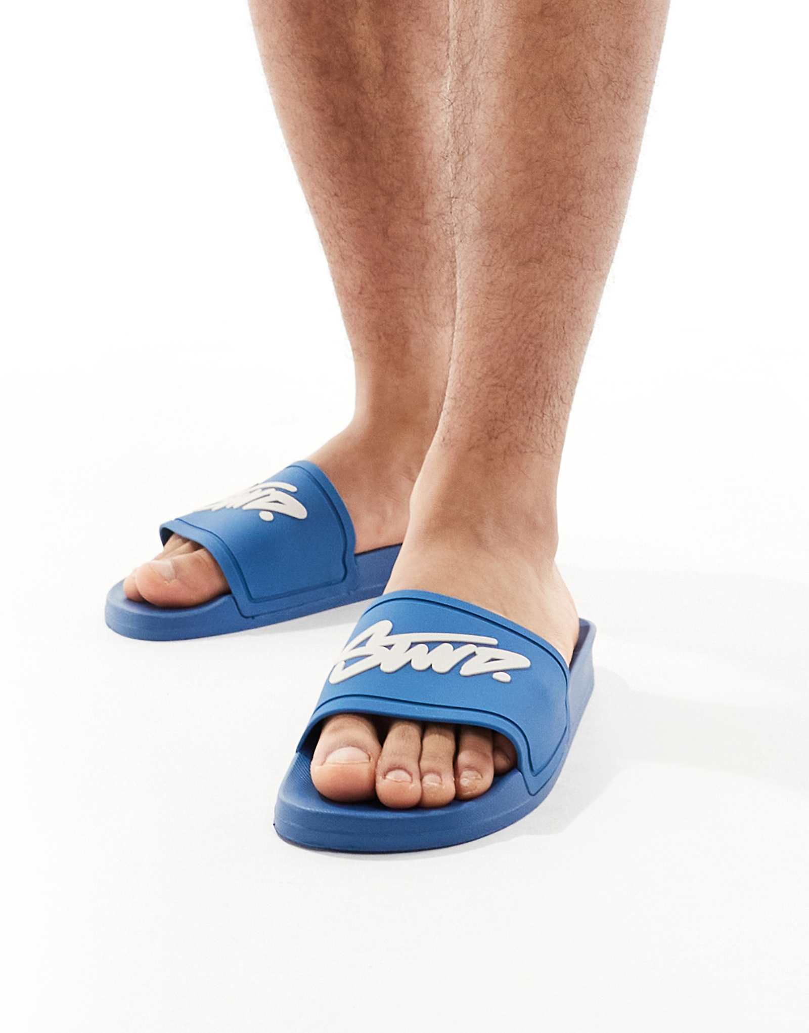 Слайды Pull-Bear STWD синего цвета 4590₽