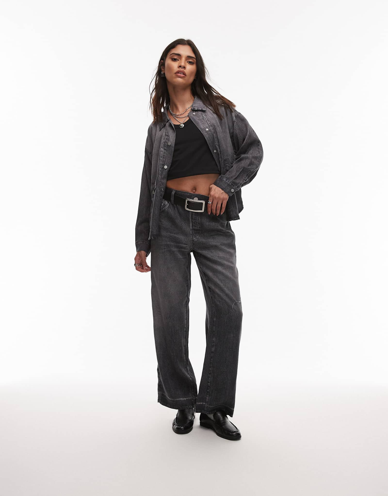 Allsaints tyler ILLUSION BLACK 25790₽