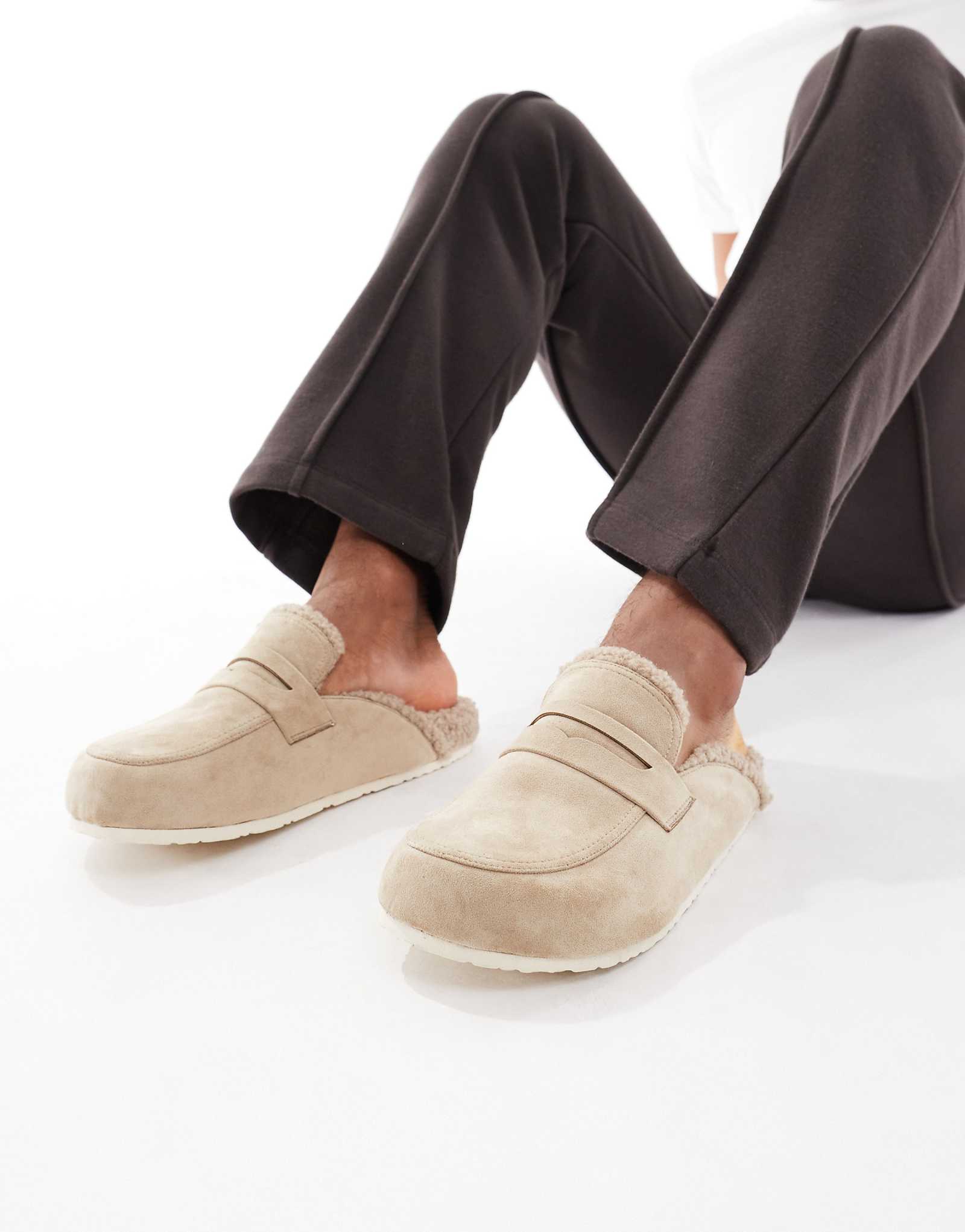 Темно-серые мулы SEQWL Soda с меховой подкладкой 8590₽