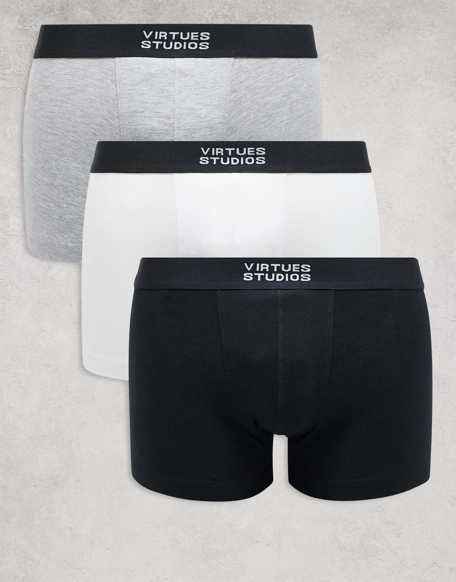 Хипстерские трусы ASOS DESIGN из 3-х упаковок в нескольких цветах 5690₽