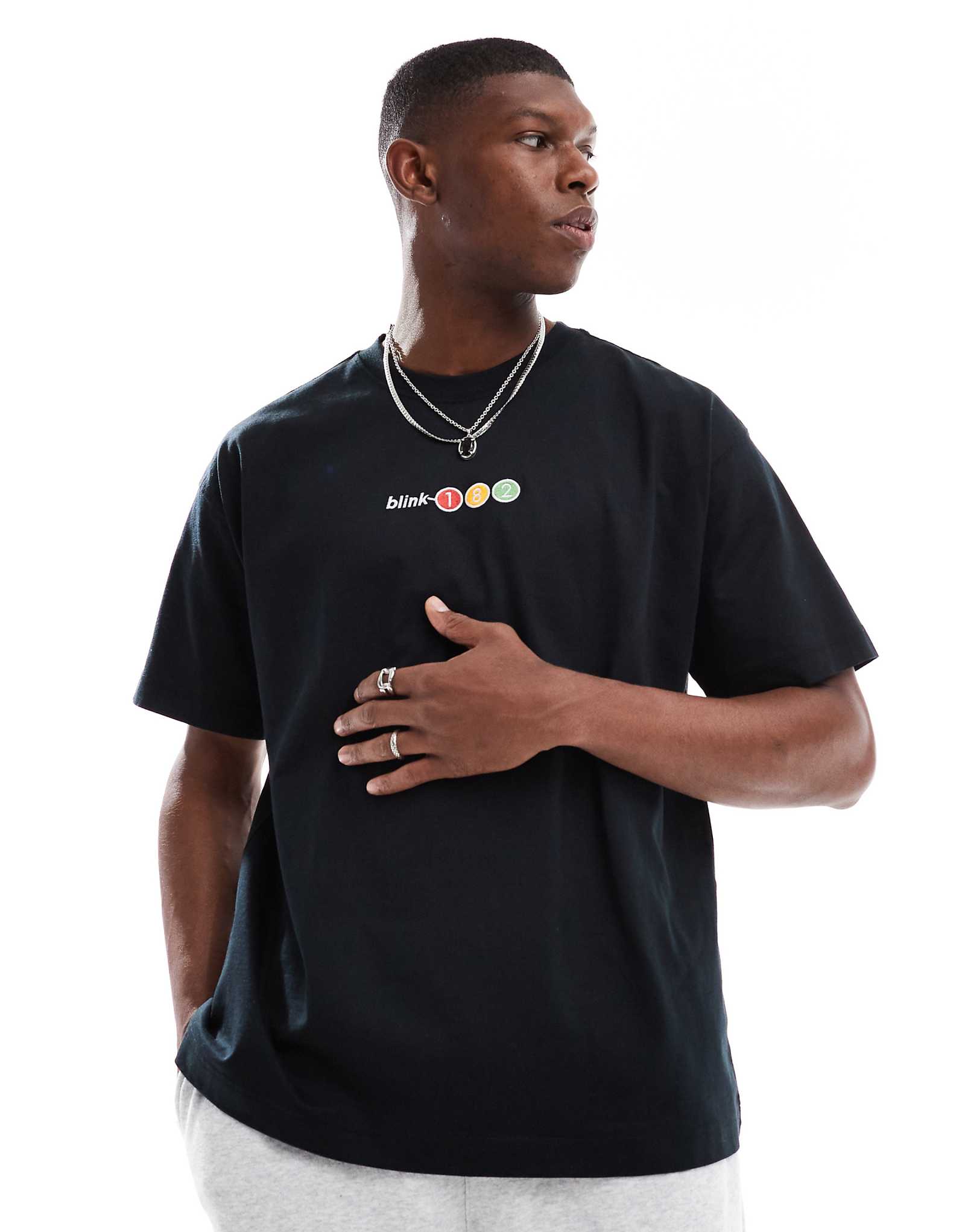 Хлопковая футболка Blink 182 черного цвета 8190₽