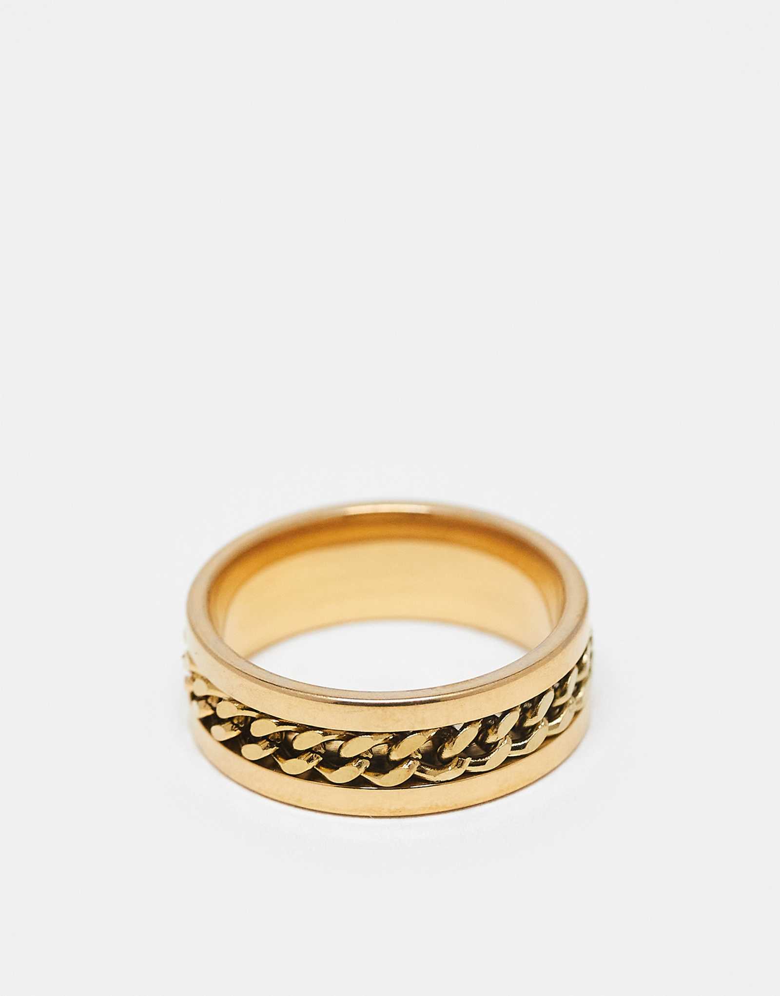 Кольцо-браслет Lost Souls с подвижной цепочкой из 18-каратного золота