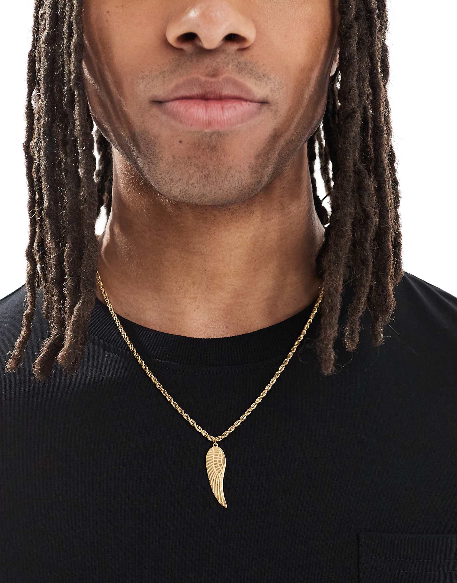 Колье из веревки 