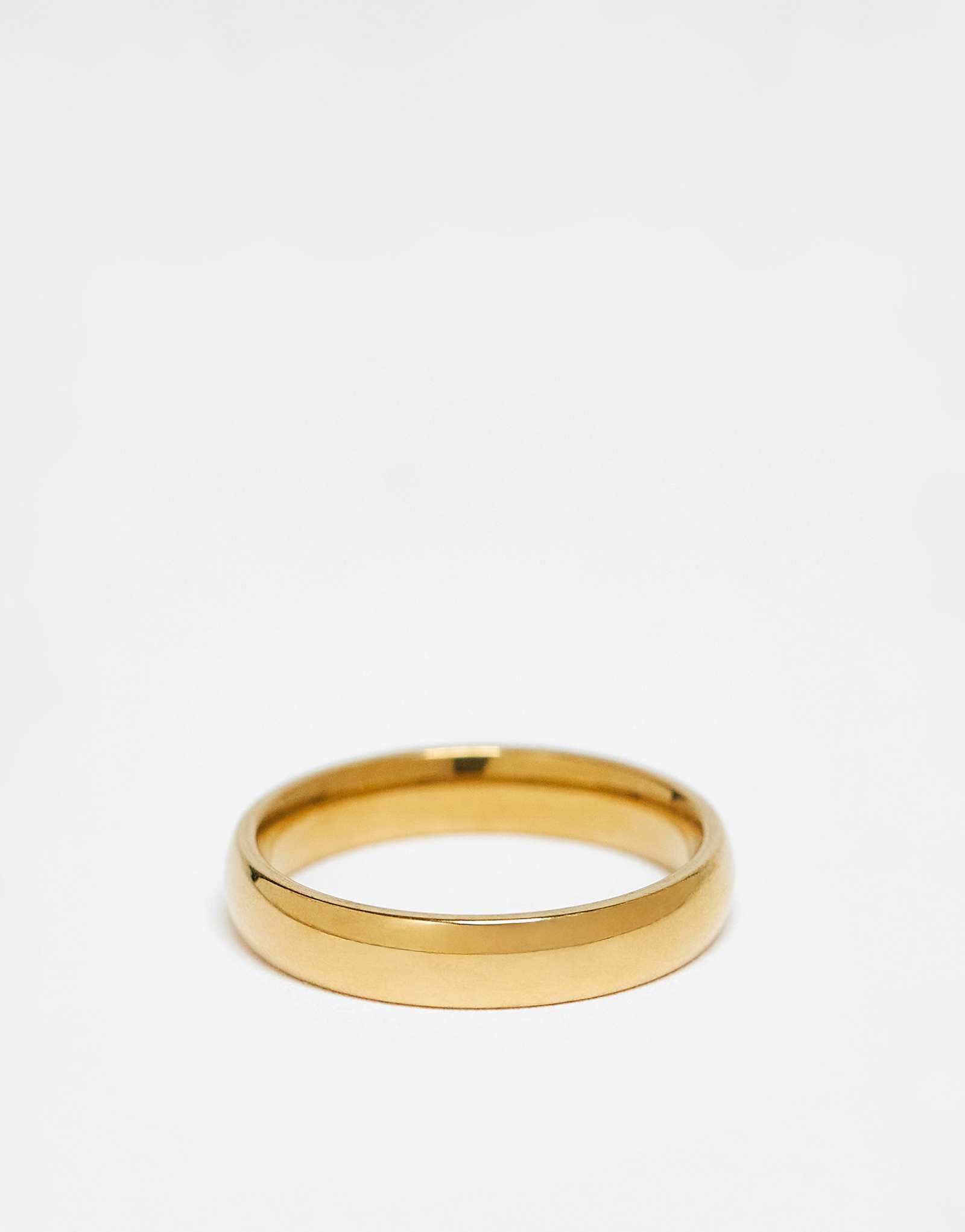 Кольцо Lost Souls band диаметром 4 мм с покрытием из 18-каратного золота